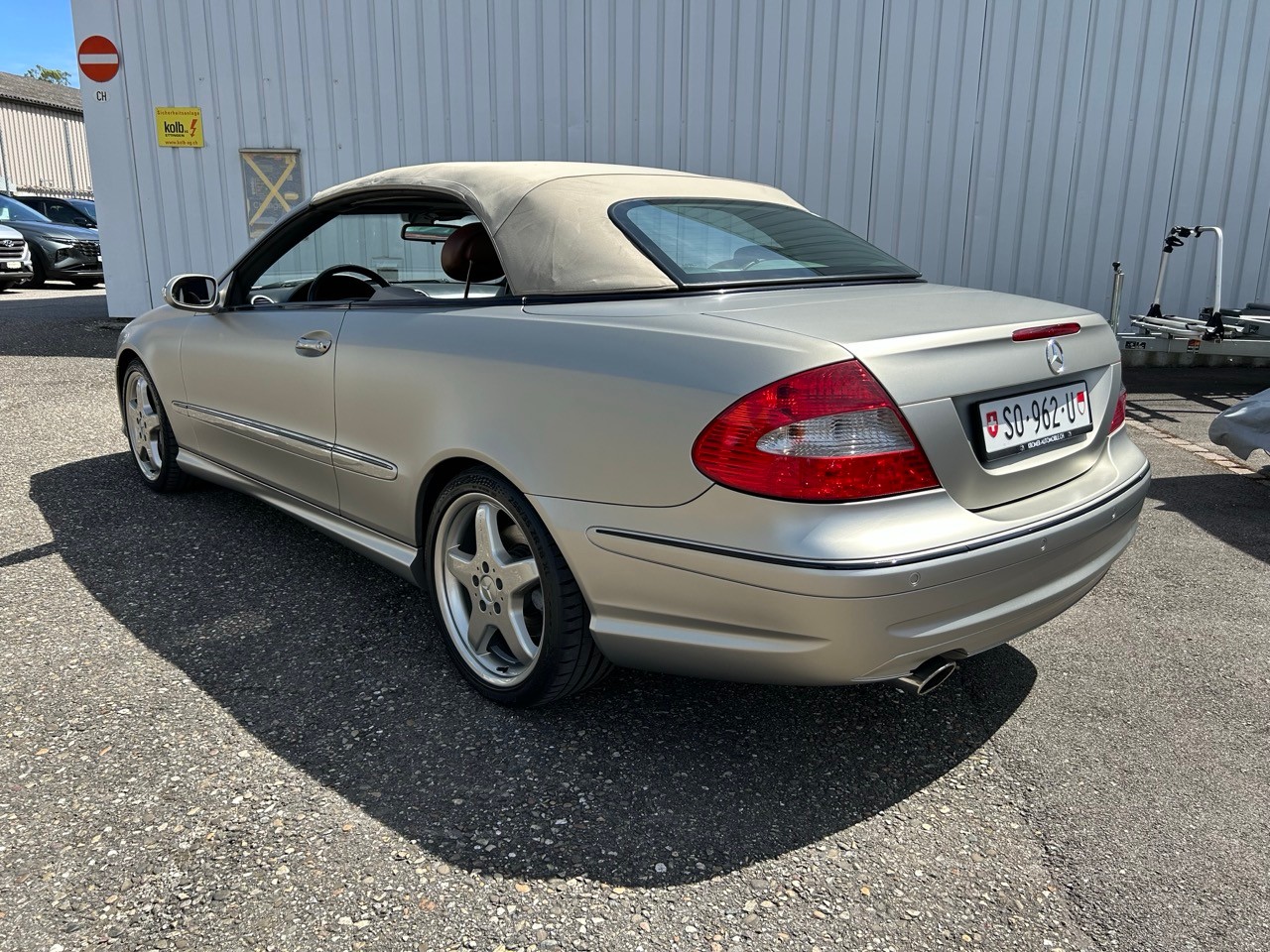 MERCEDES-BENZ CLK 500 Elégance 7G-Tronic Armani Limited-image-3