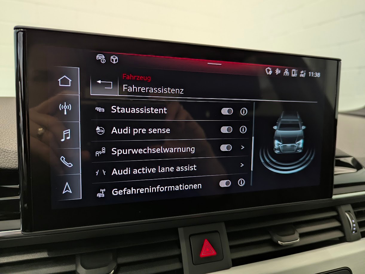 AUDI S4 Avant 3.0 V6 TDI quattro T-Tronic*ALL-BLACK 12MT GAR MATRIX-LED NAVI PANO CAM ASSISTS LEDER UVM*-image-14