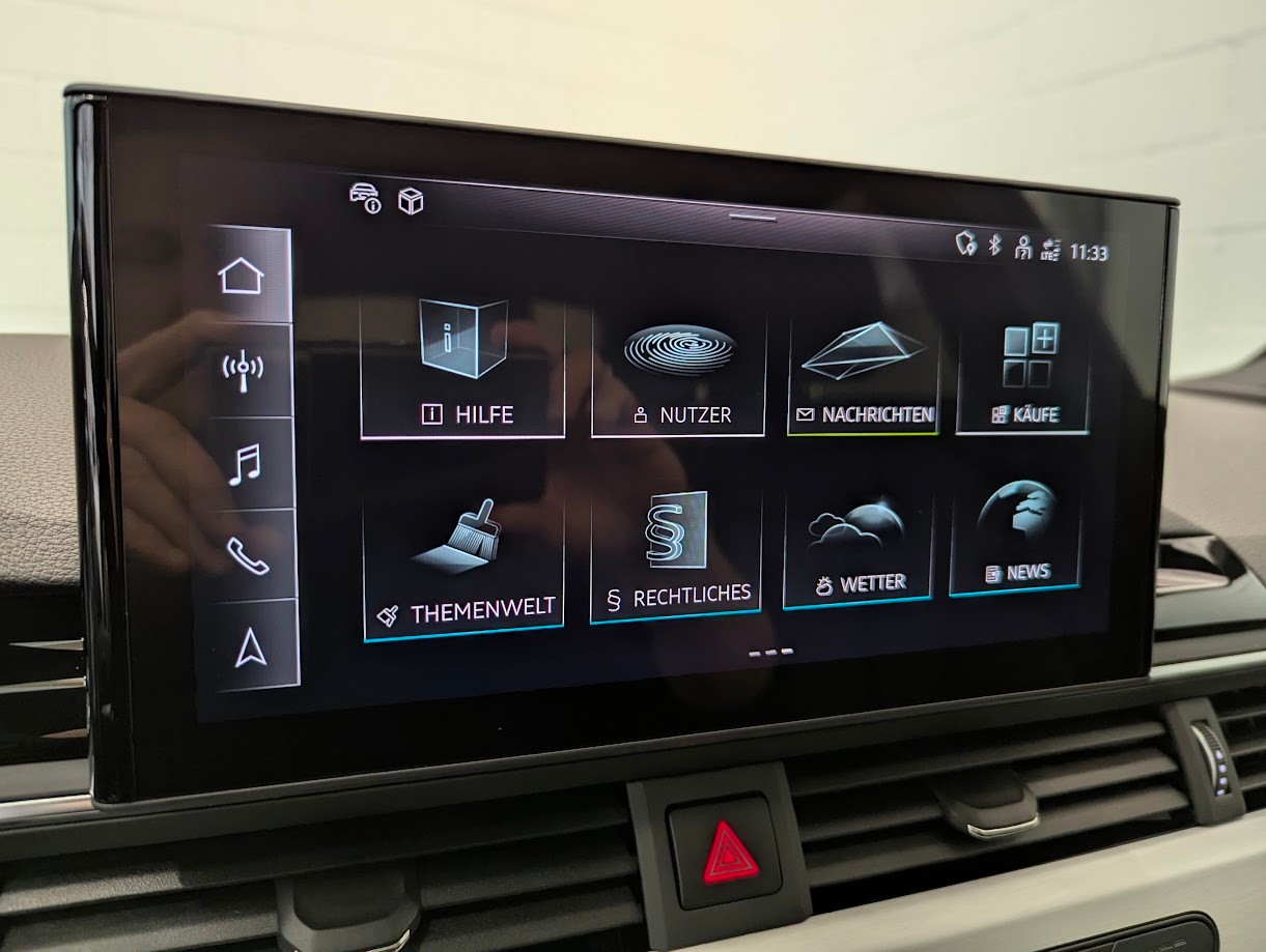 AUDI S4 Avant 3.0 V6 TDI quattro T-Tronic*ALL-BLACK 12MT GAR MATRIX-LED NAVI PANO CAM ASSISTS LEDER UVM*-image-11