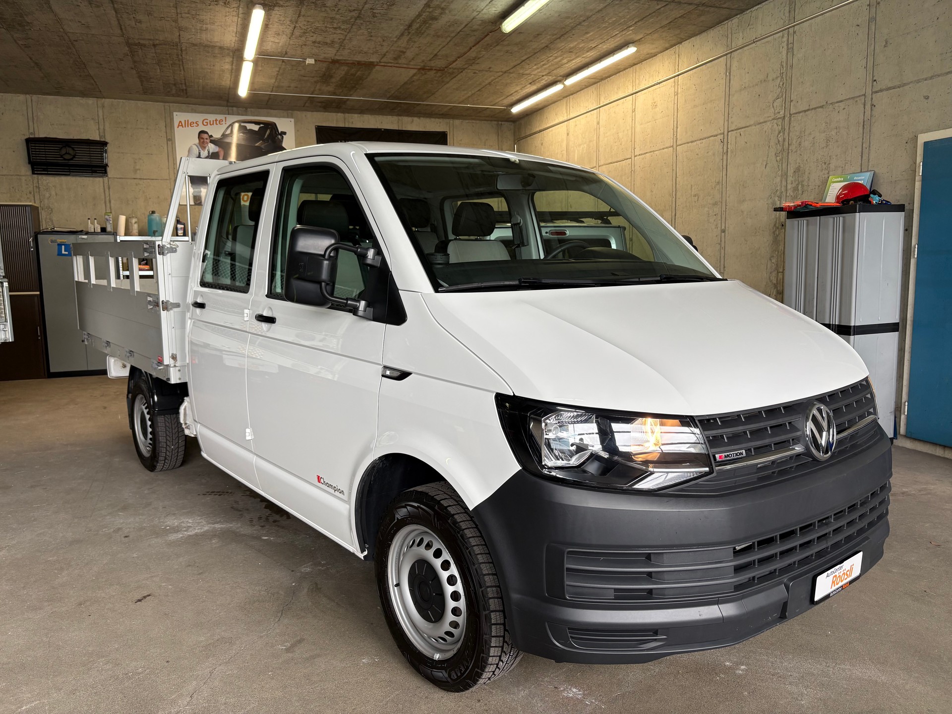 VW T6.1 2.0 TDI Doka 4Motion mit Alubrücke-image-0