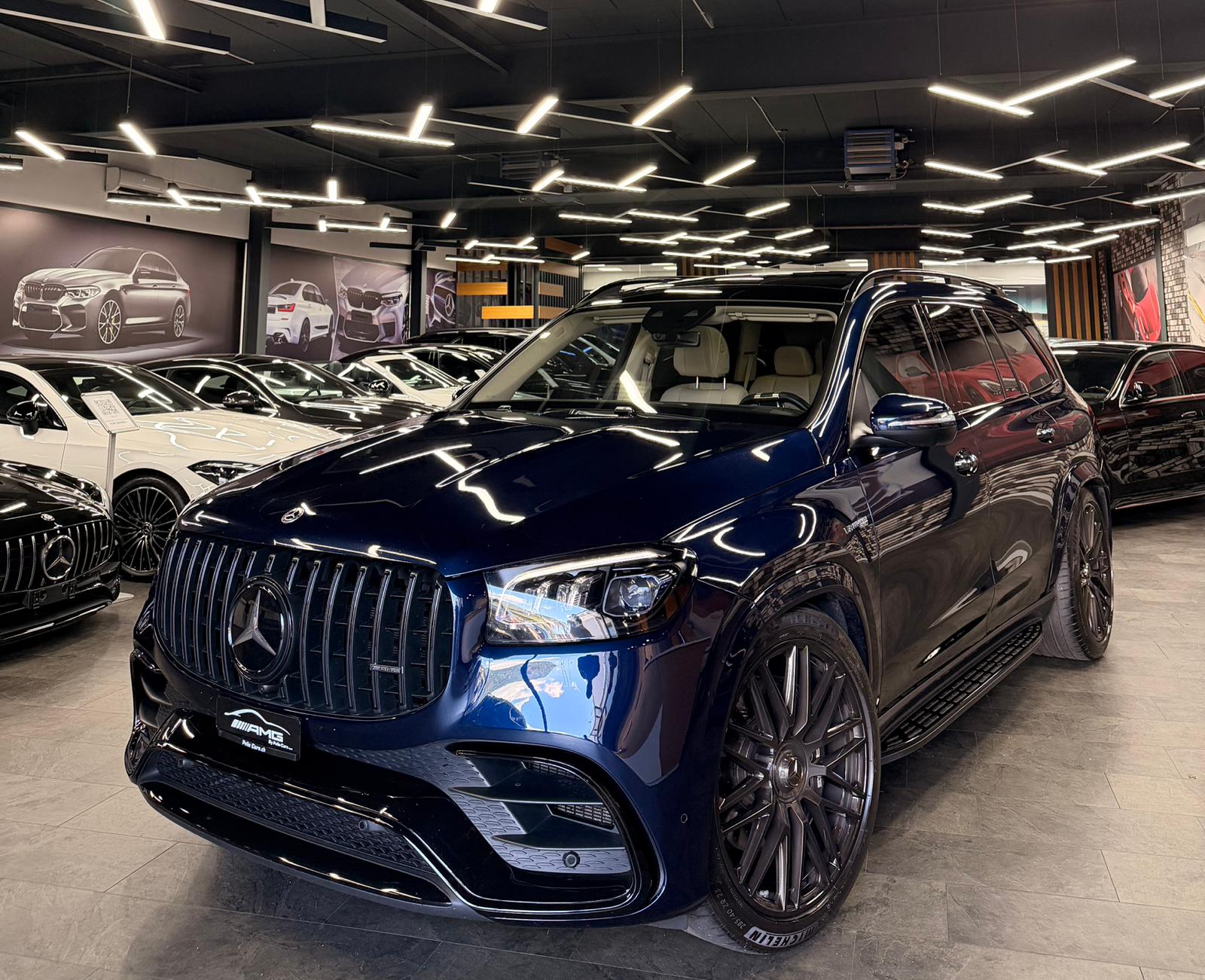MERCEDES-BENZ GLS 63 4Matic+ Limited 720PS Blue&Black Performance TCT 9G 2Jahre Garantie-image-2