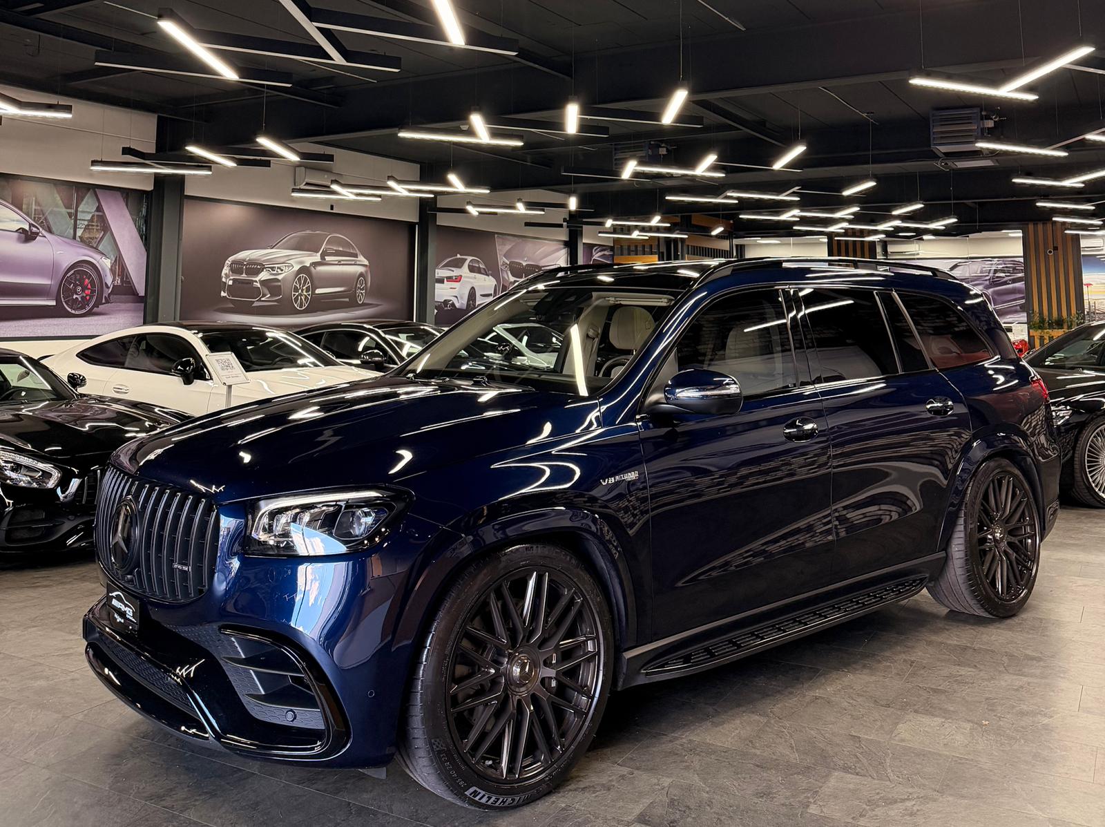 MERCEDES-BENZ GLS 63 4Matic+ Limited 720PS Blue&Black Performance TCT 9G 2Jahre Garantie-image-0