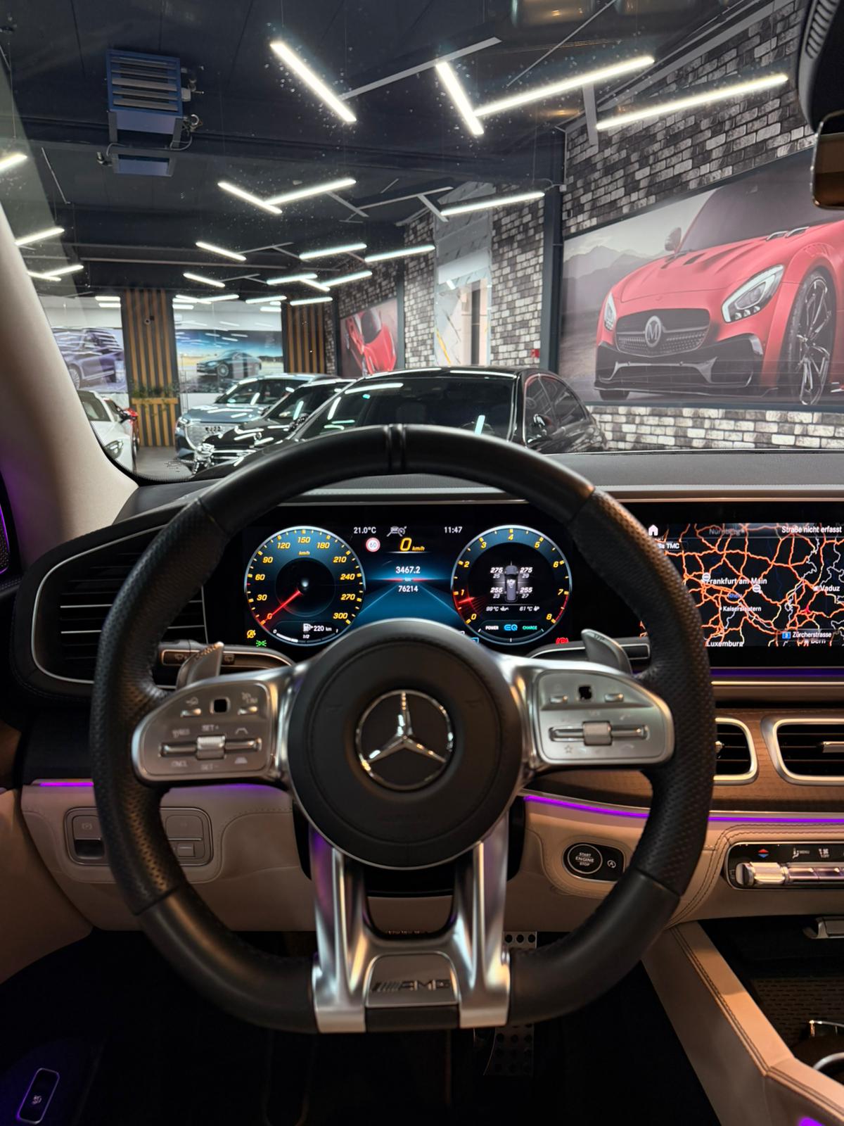MERCEDES-BENZ GLS 63 4Matic+ Limited 720PS Blue&Black Performance TCT 9G 2Jahre Garantie-image-11