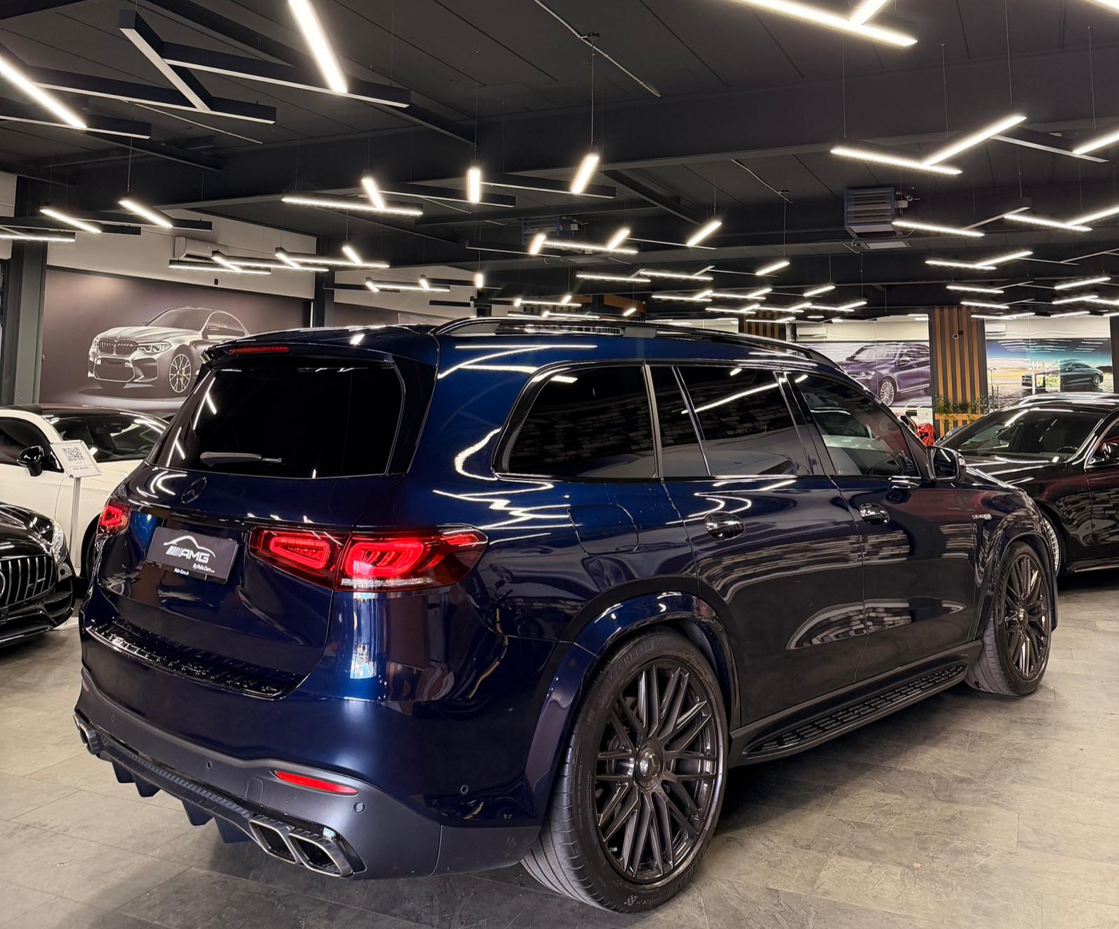 MERCEDES-BENZ GLS 63 4Matic+ Limited 720PS Blue&Black Performance TCT 9G 2Jahre Garantie-image-4