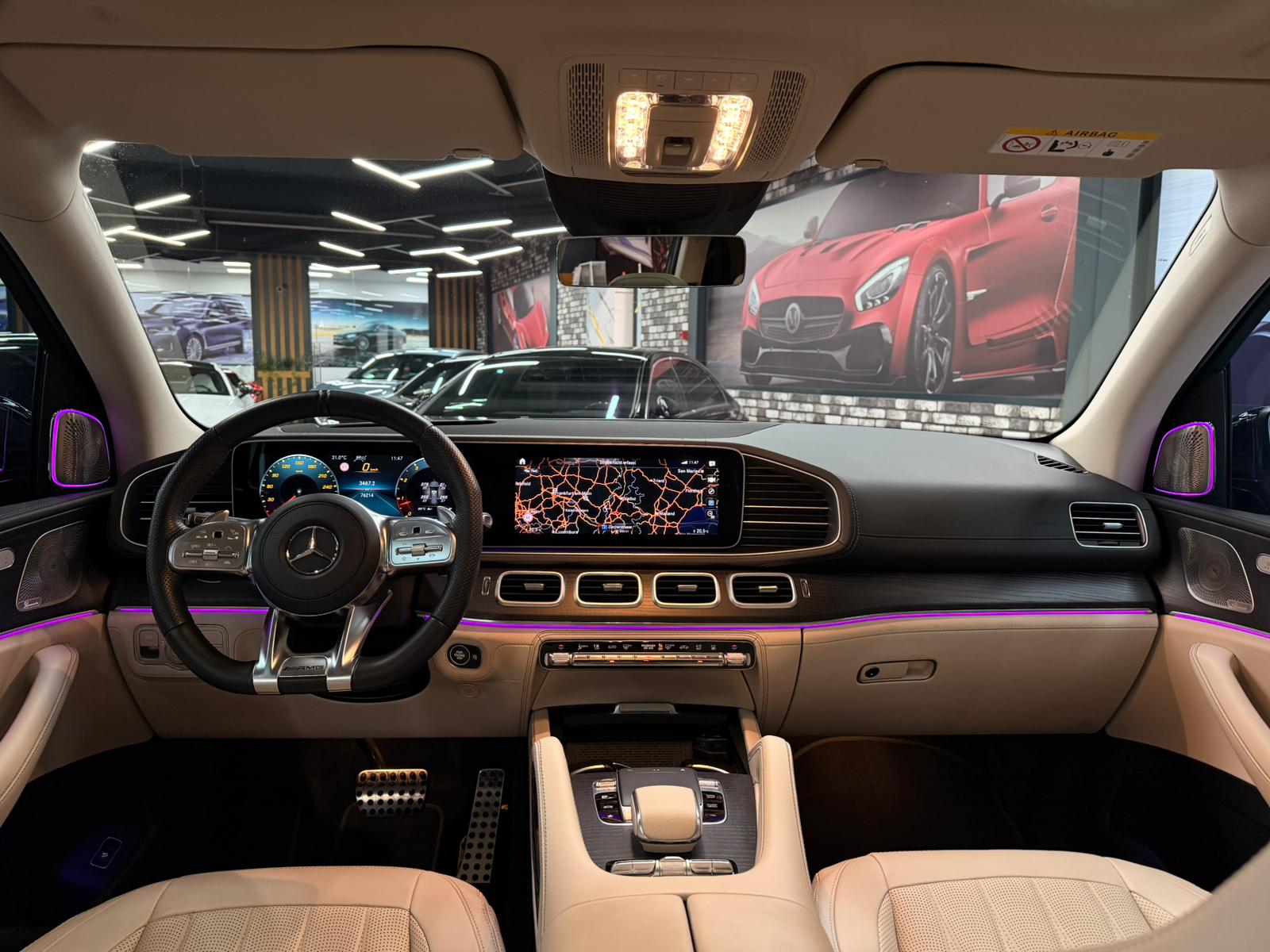 MERCEDES-BENZ GLS 63 4Matic+ Limited 720PS Blue&Black Performance TCT 9G 2Jahre Garantie-image-10