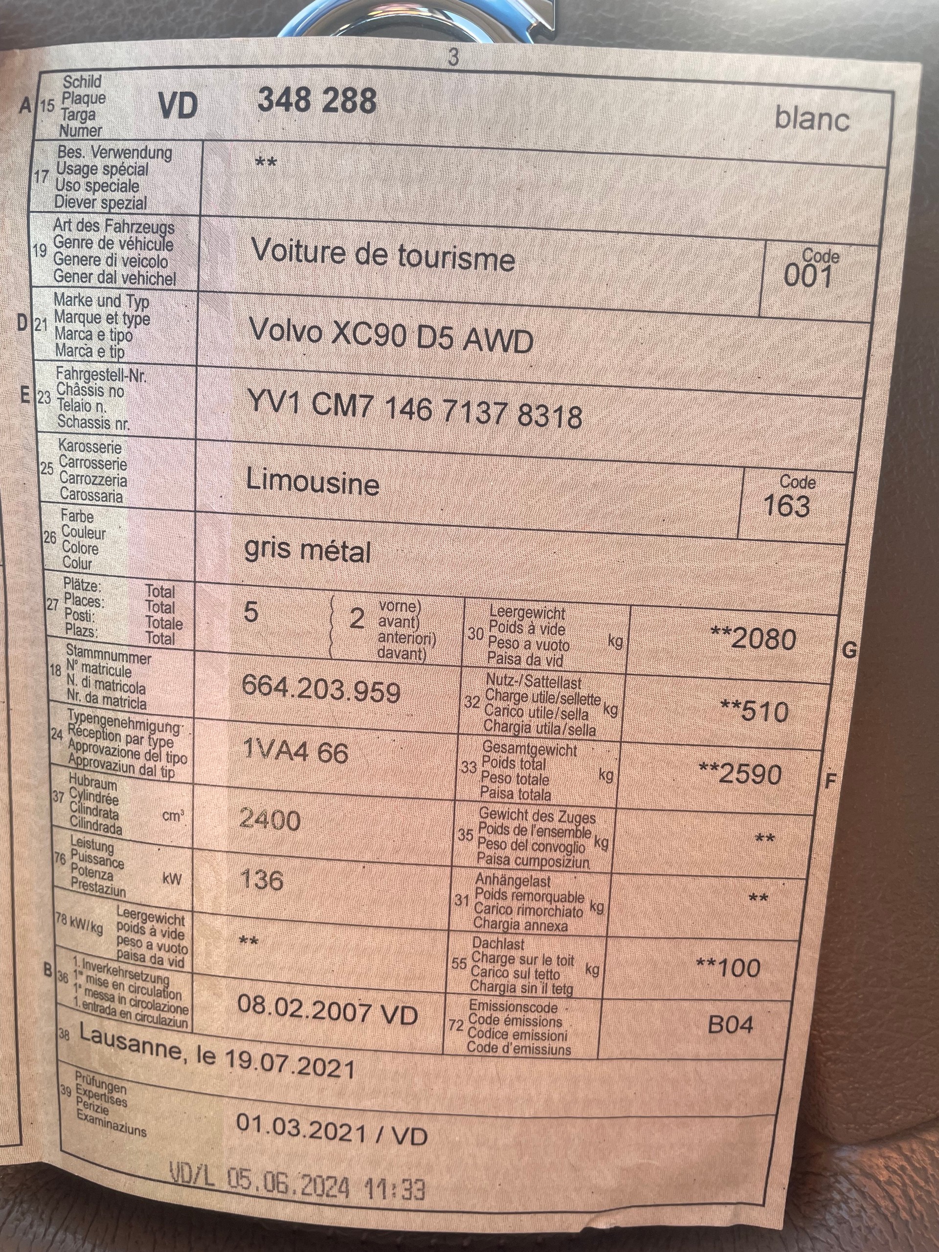 VOLVO 2.4D5 Summum 5P. AWD-image-0