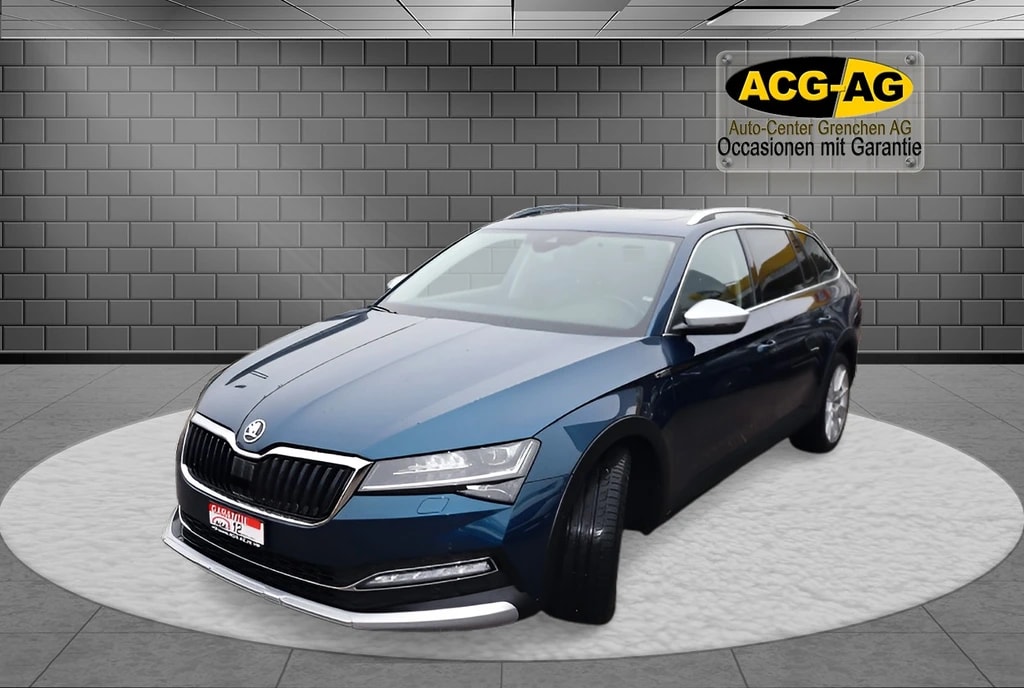 SKODA Superb Combi 2.0 TDi SportLine 4x4 DSG ** AHK ** Standheizung ** PR-Schiebedach ** Frisch ab MFK & Service**-image-2