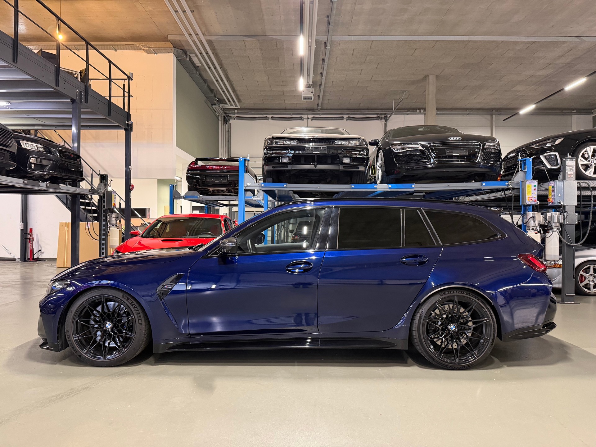 BMW M3 Touring xDrive Comp. M *Tanzanite Blue/Tartufo int*-image-0