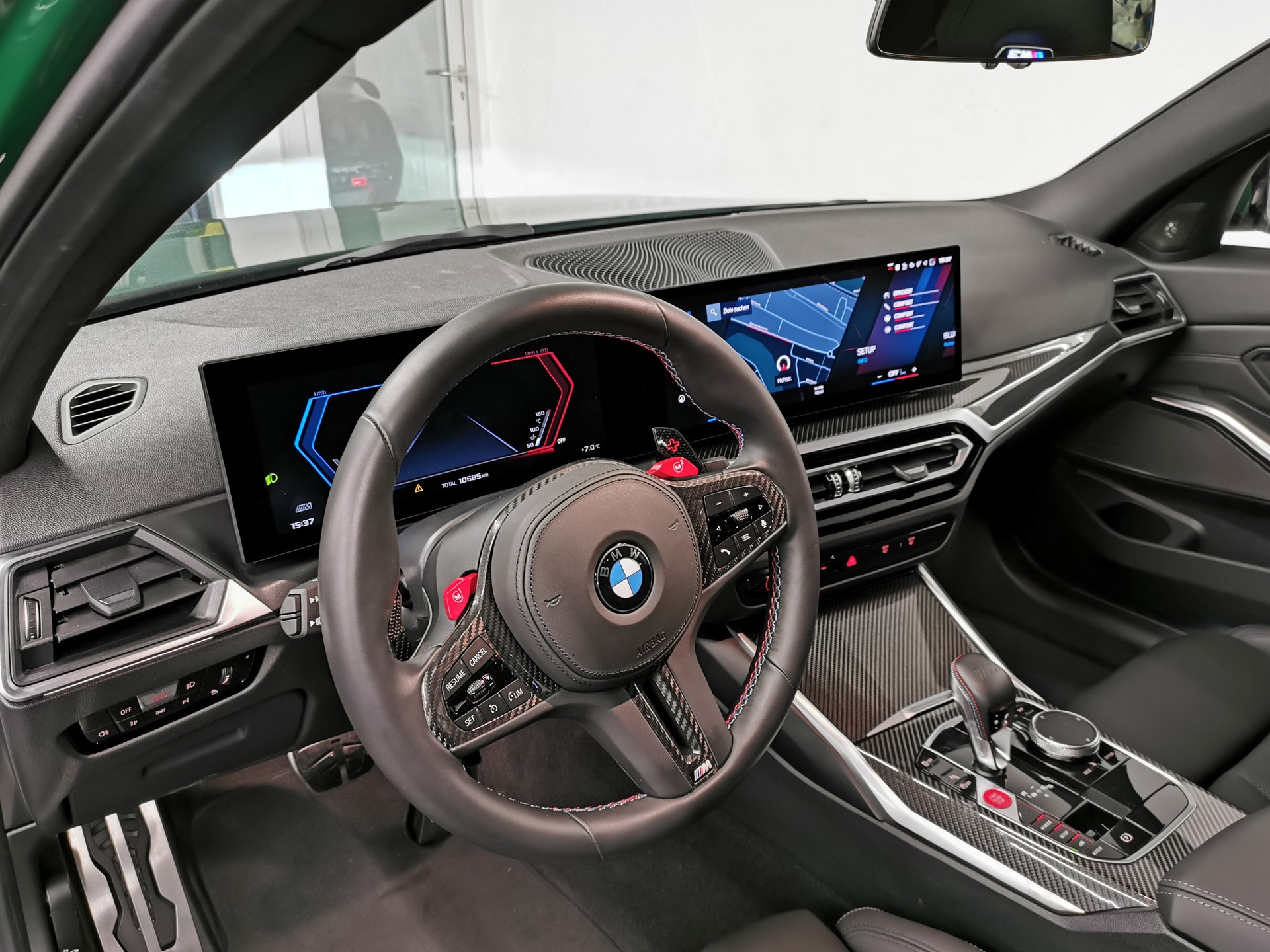 BMW M3 Touring xDrive Competition M IRISH GREEN PORSCHE GRÜN HARMAN KARDON 1. HD. CH-AUTO GRATISSERVICE INDIVIDUAL-image-6