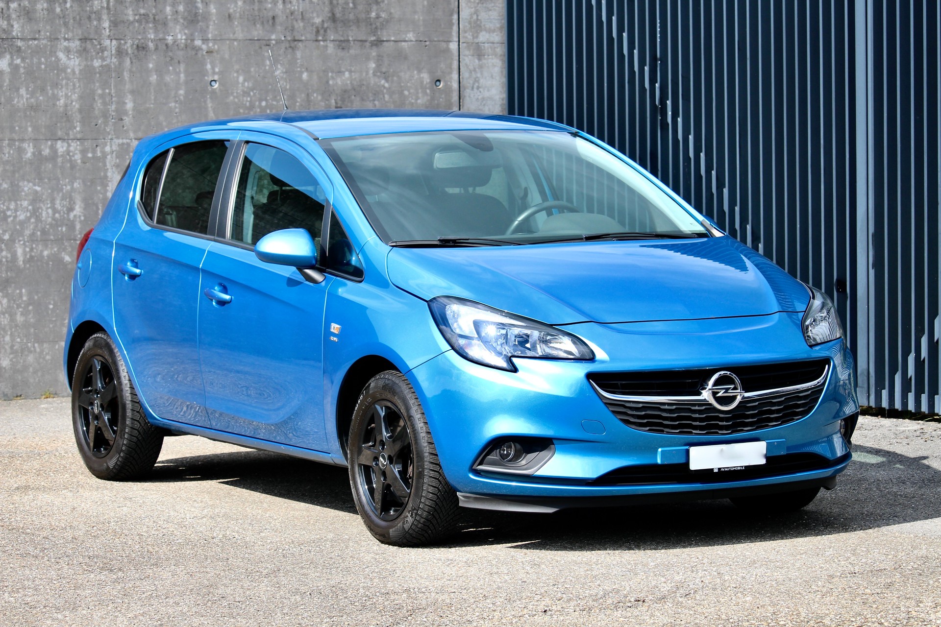 OPEL Corsa 1.4 Turbo Enjoy * Sonderfarbe Türkisblau Metallic *Lenkradheizung