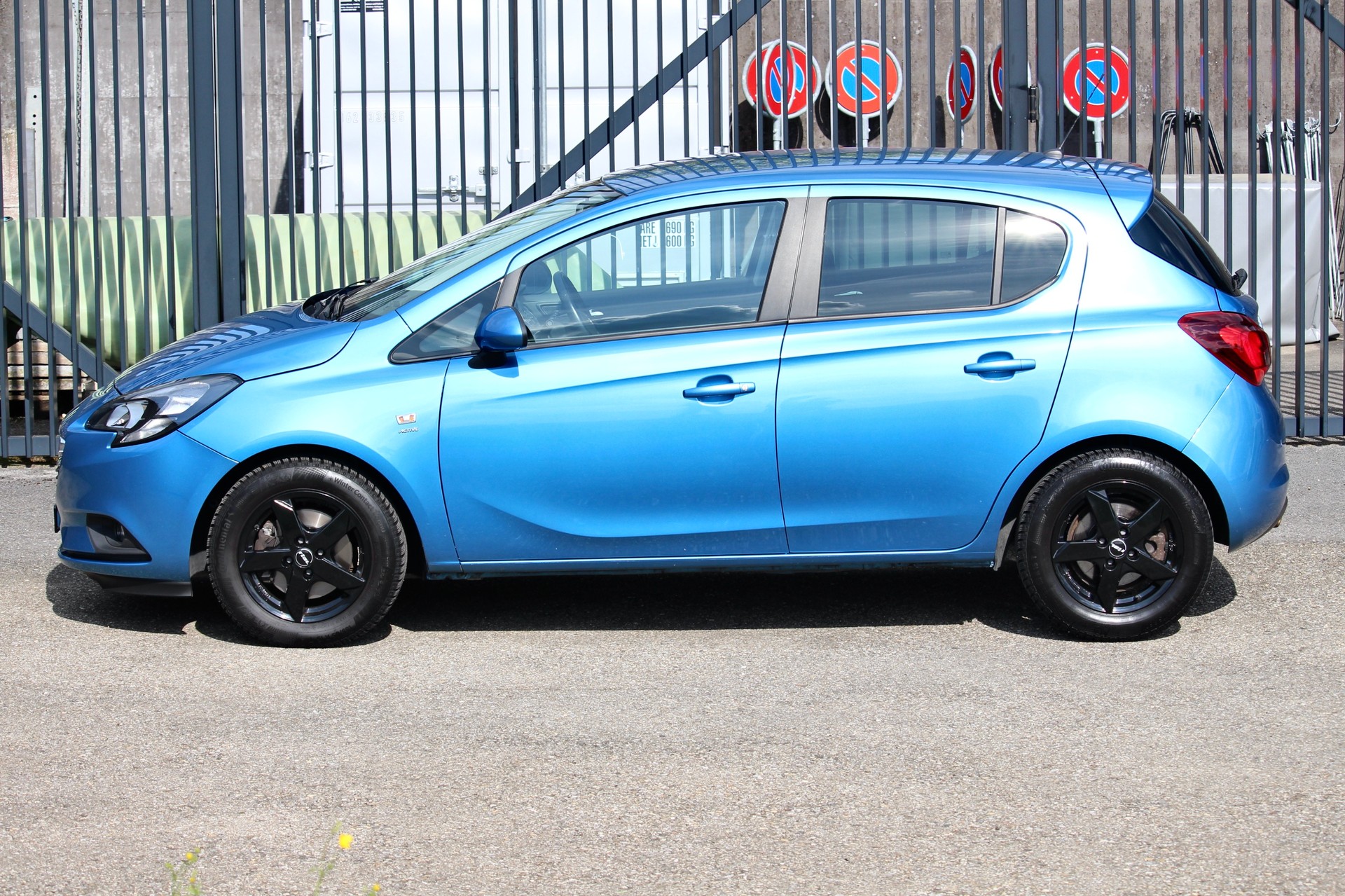 OPEL Corsa 1.4 Turbo Enjoy * Sonderfarbe Türkisblau Metallic *Lenkradheizung-image-7
