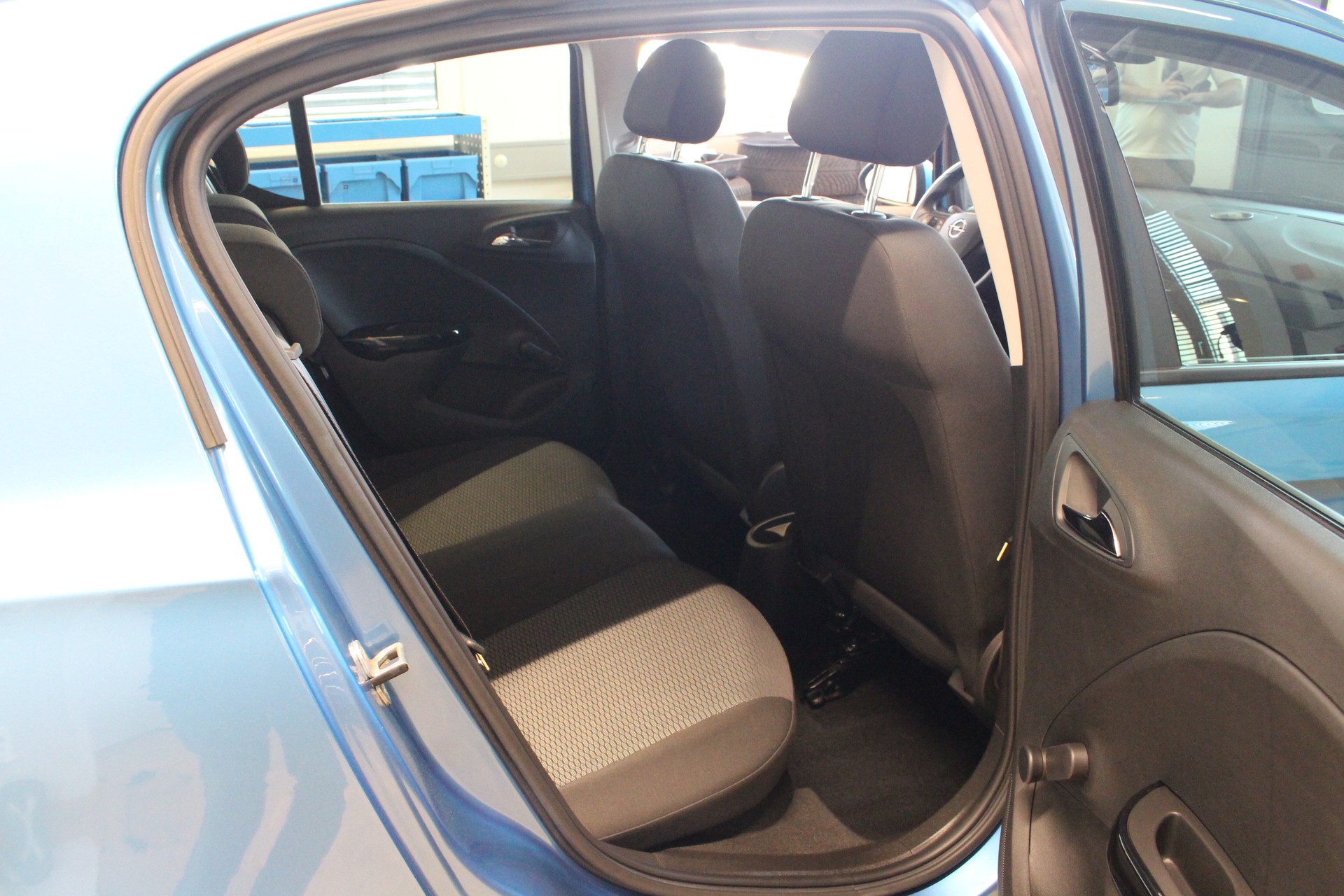 OPEL Corsa 1.4 Turbo Enjoy * Sonderfarbe Türkisblau Metallic *Lenkradheizung-image-14