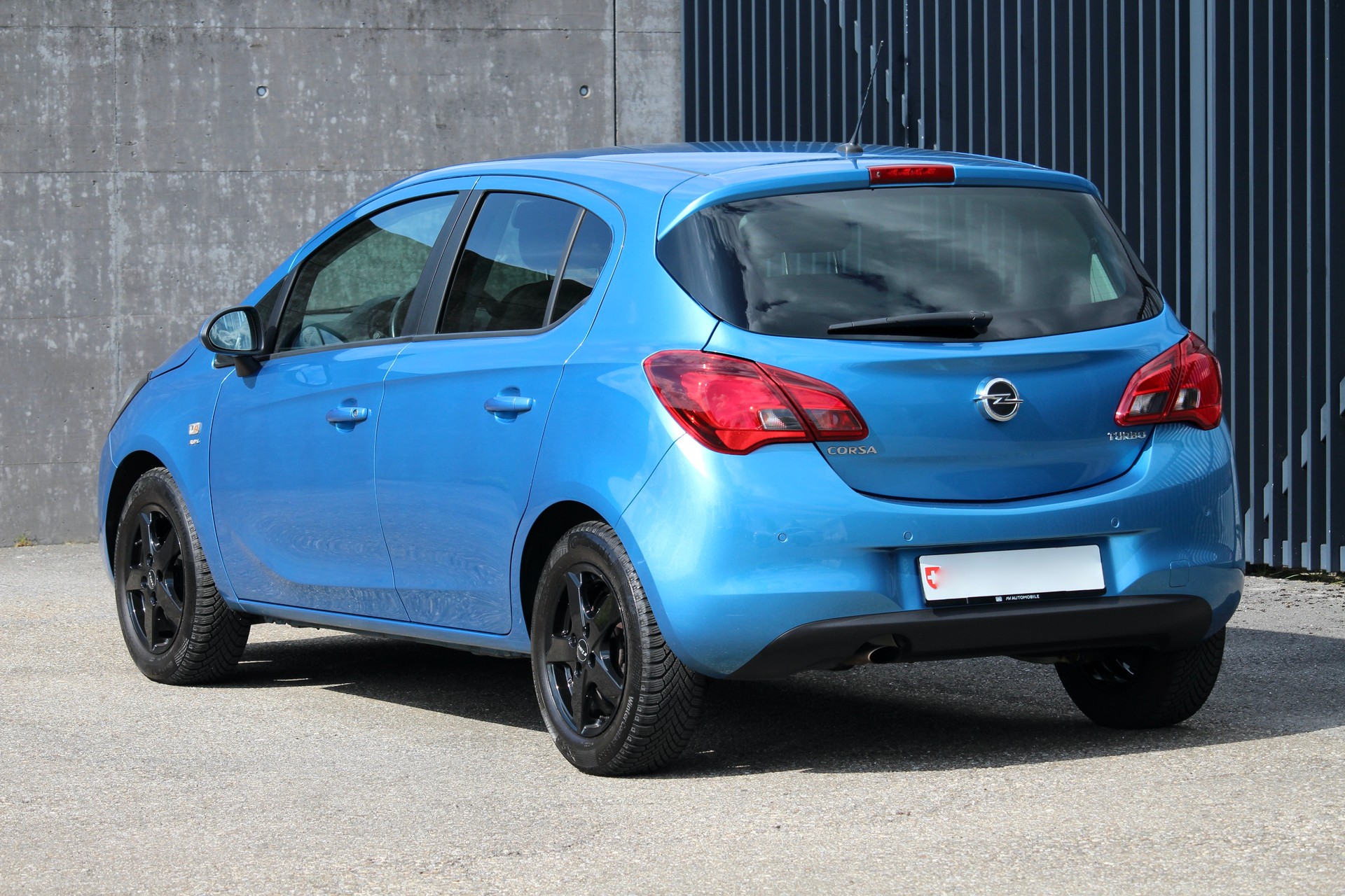 OPEL Corsa 1.4 Turbo Enjoy * Sonderfarbe Türkisblau Metallic *Lenkradheizung-image-9