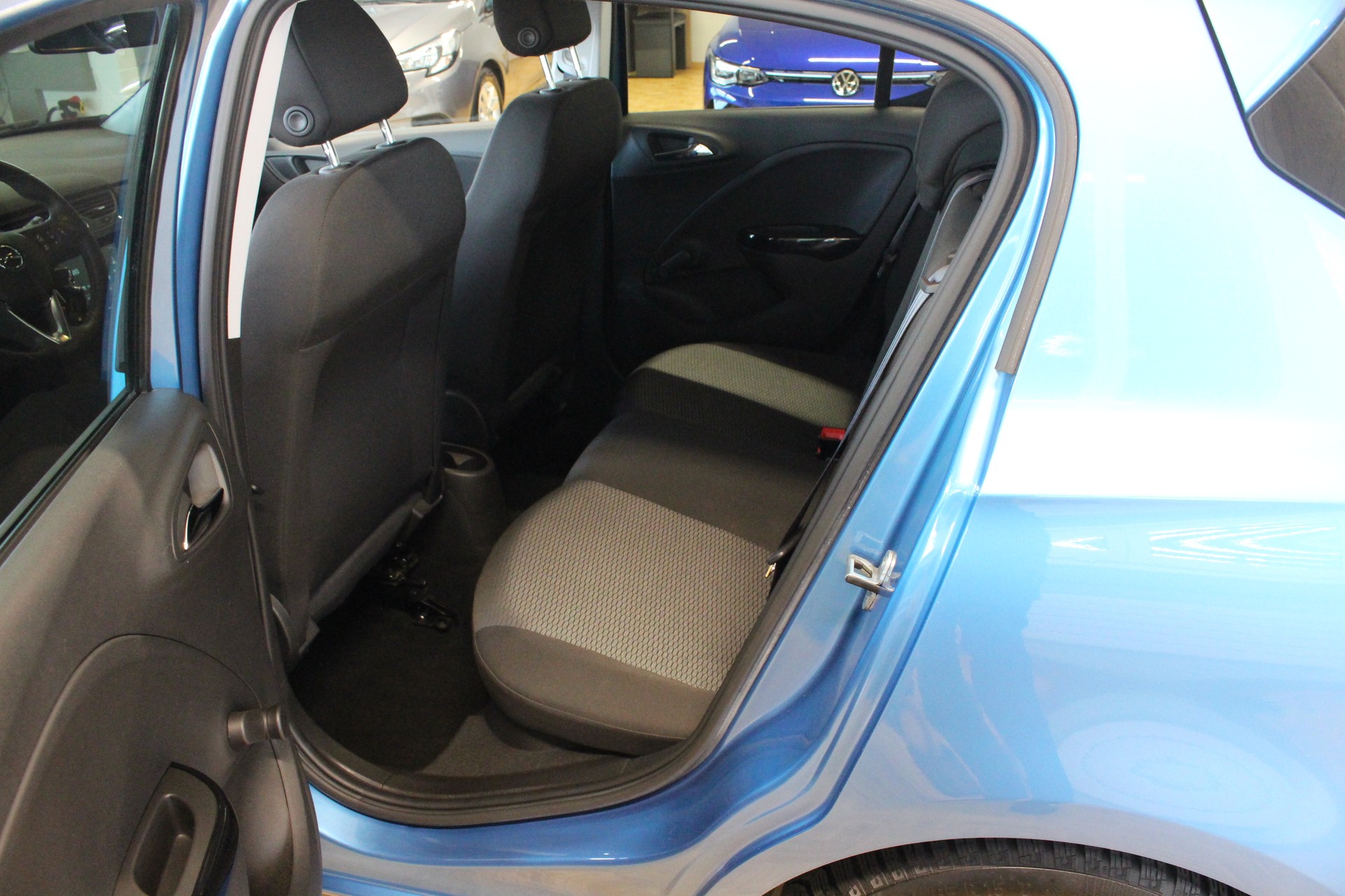 OPEL Corsa 1.4 Turbo Enjoy * Sonderfarbe Türkisblau Metallic *Lenkradheizung-image-12