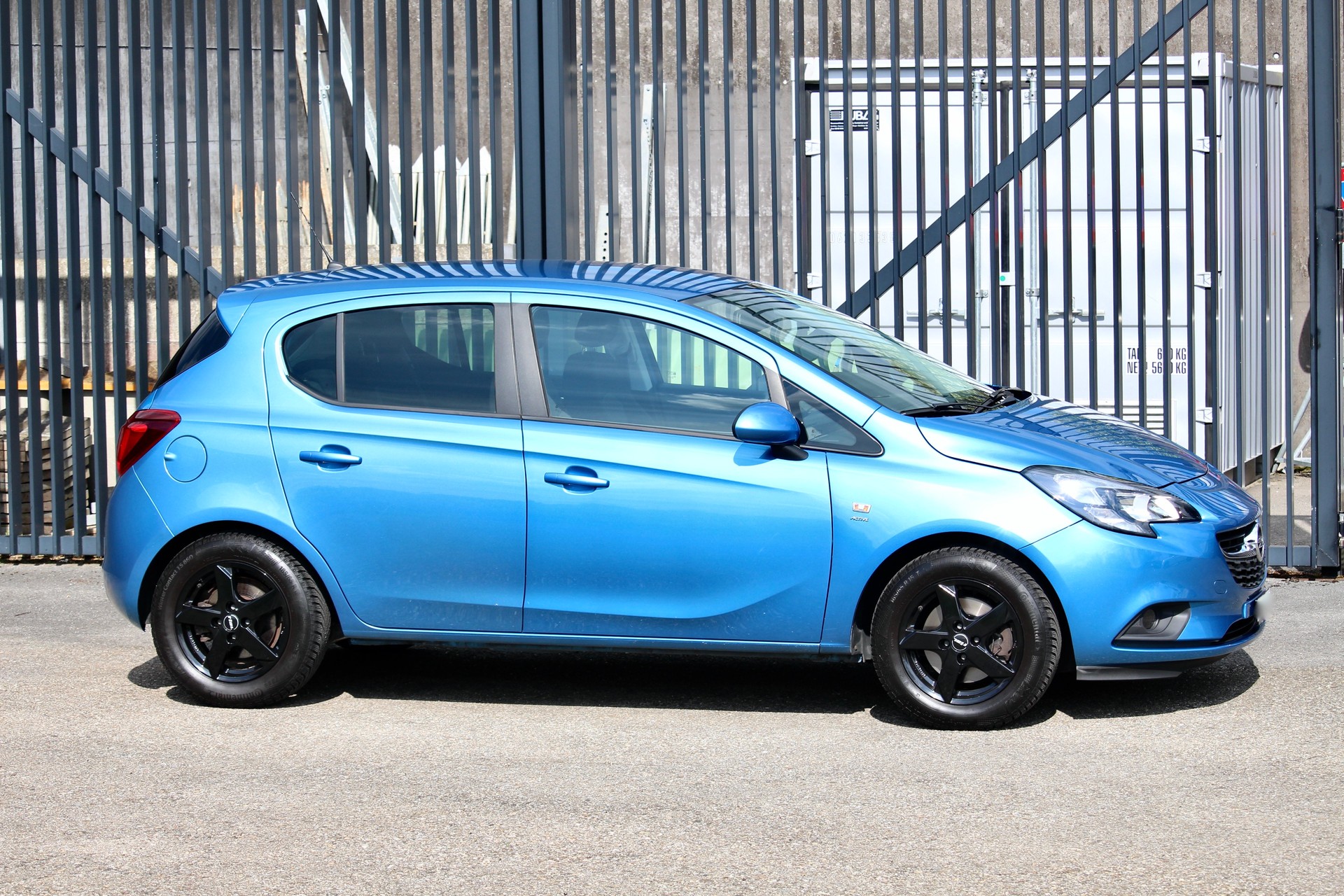 OPEL Corsa 1.4 Turbo Enjoy * Sonderfarbe Türkisblau Metallic *Lenkradheizung-image-2