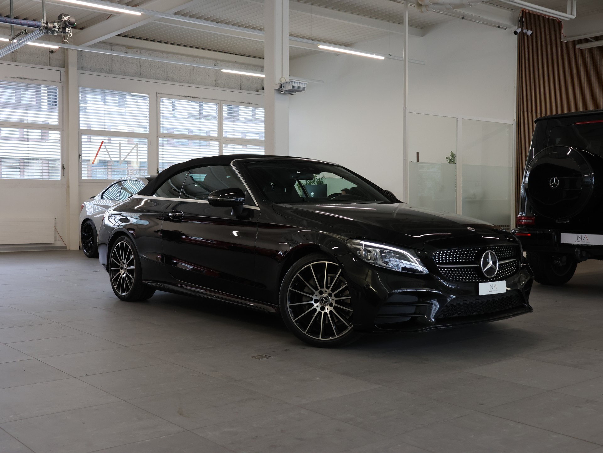 MERCEDES-BENZ C 200 AMG Line Cabriolet 4Matic 9G-Tronic *Rückfahrkamera* *Burmester*-image-1
