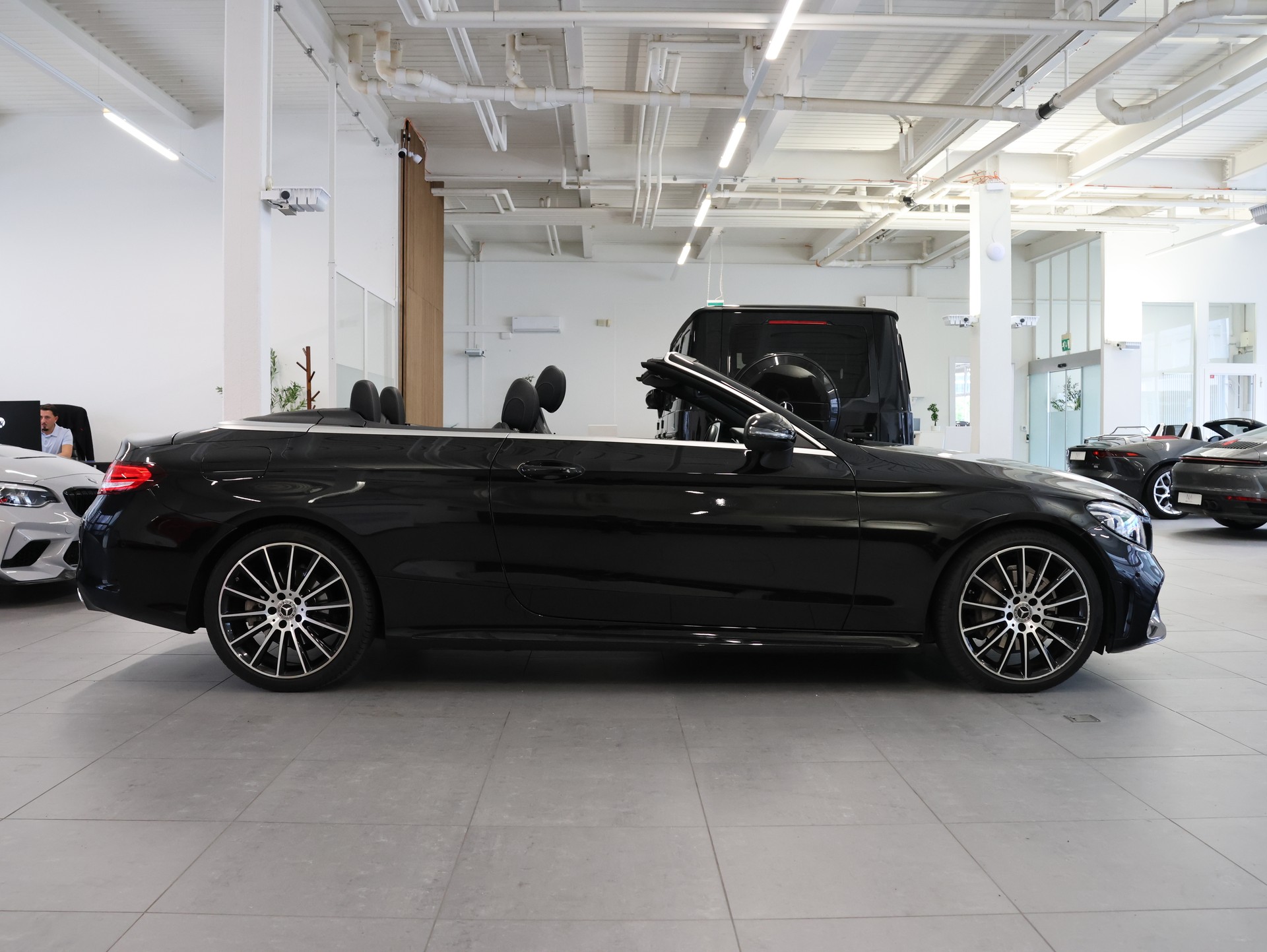 MERCEDES-BENZ C 200 AMG Line Cabriolet 4Matic 9G-Tronic *Rückfahrkamera* *Burmester*-image-7