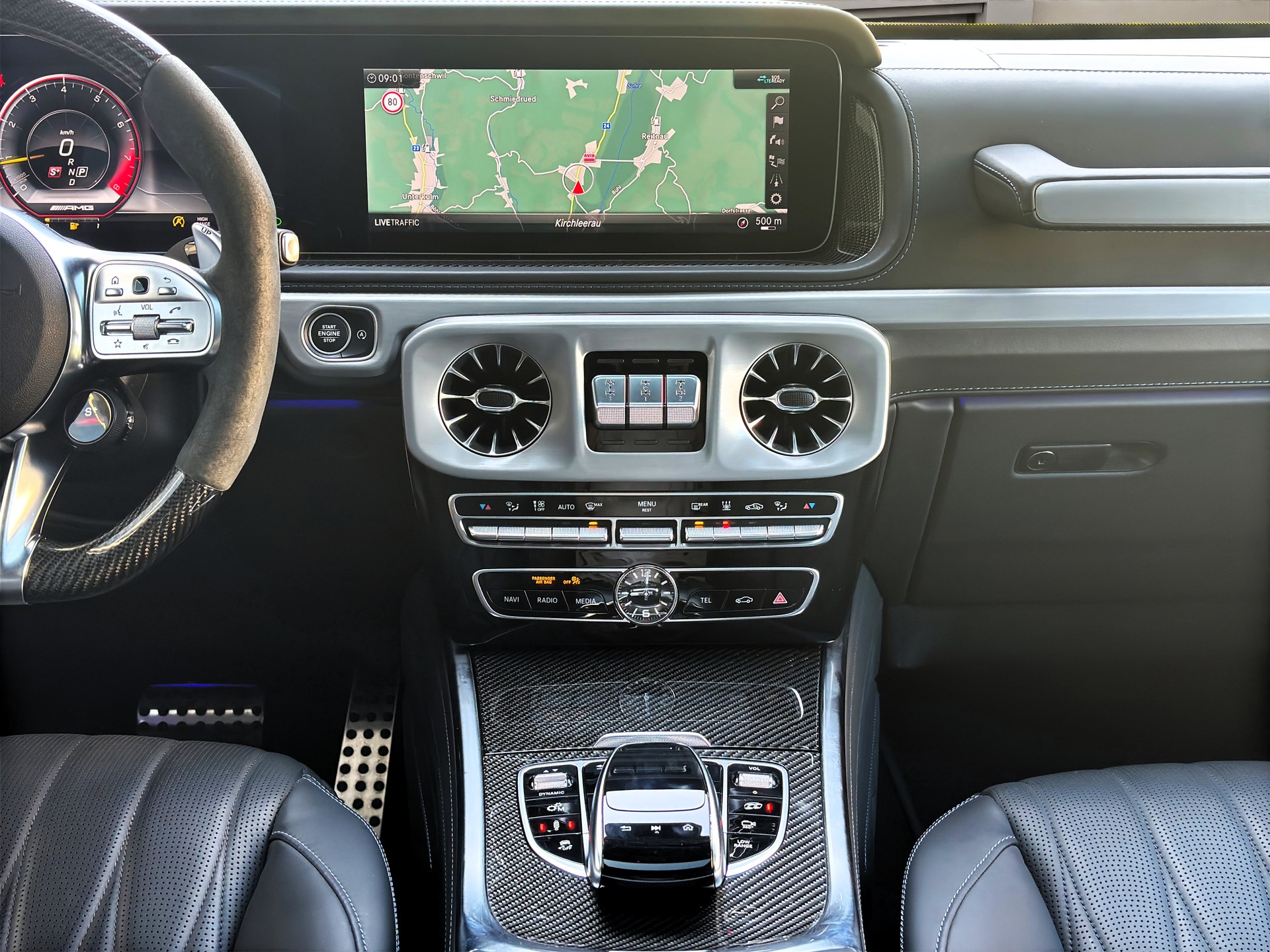 MERCEDES-BENZ G 63 AMG ✅CH-Fahrzeug aus 1. Hand mit Werksgarantie und VOLLAUSSTATTUNG✅Speedshift Plus G-Tronic-image-9