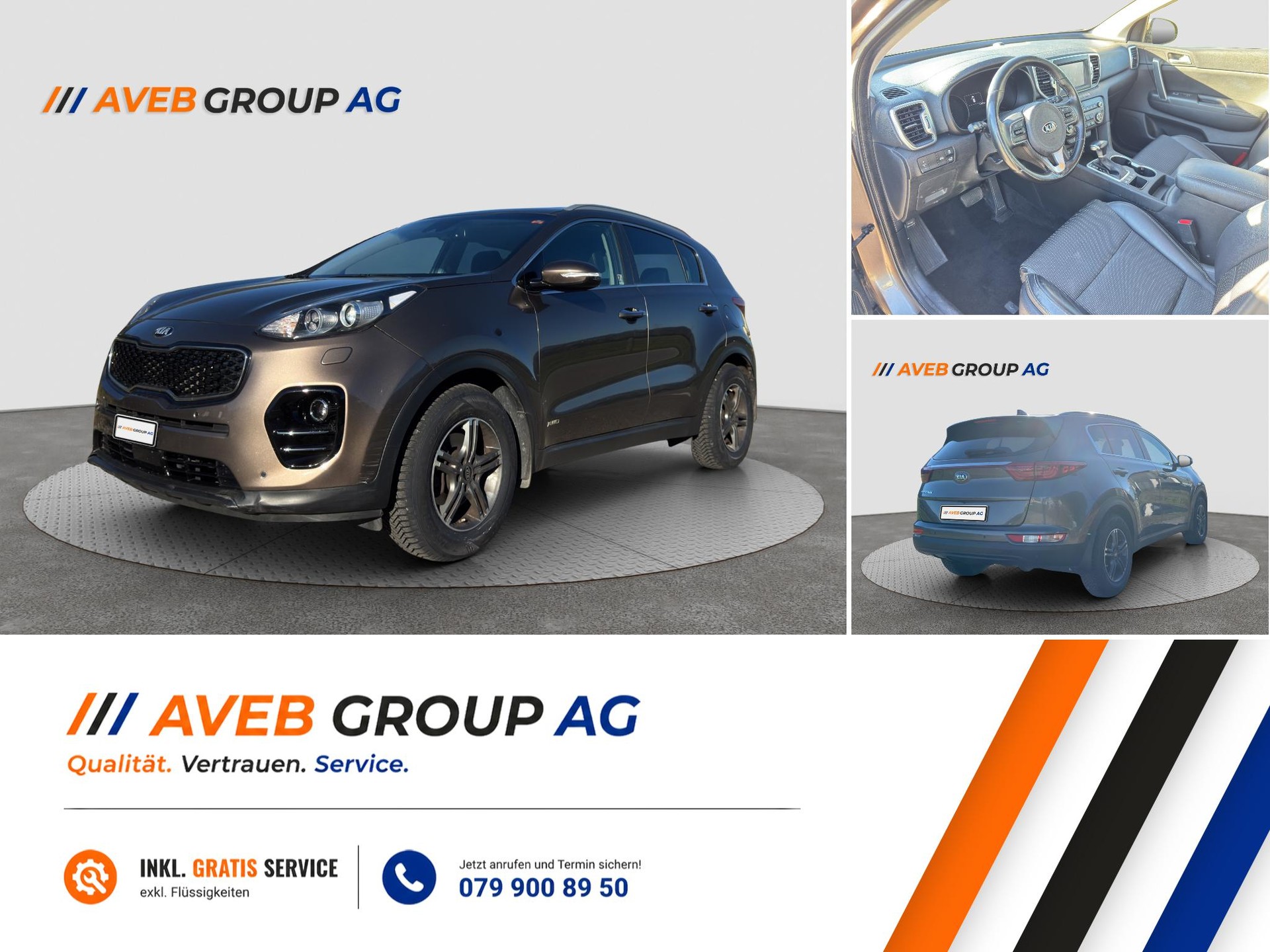 KIA Sportage 2.0CRDi LX 4WD Automat | HERBSTAKTION bis 10.10 đ | Sitzheizung | Tempomat | Navi | AHK-image-0