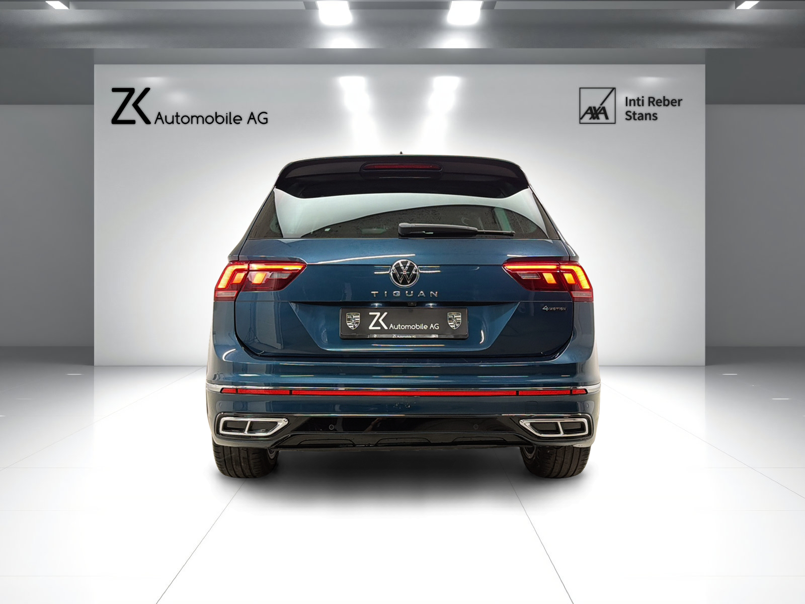 VW Tiguan 2.0 TDI SCR R-Line 200PS NIGHTSHADE BLUE 4Motion DSG / RF-Kamera / Leder / Standheizung / AHK-Schwenkbar /-image-4