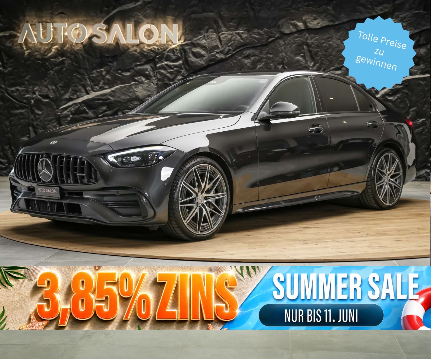 MERCEDES-BENZ C 43 AMG 4Matic *20" Felgen*AMG Night Paket*Rückfahrkamera*-image-0