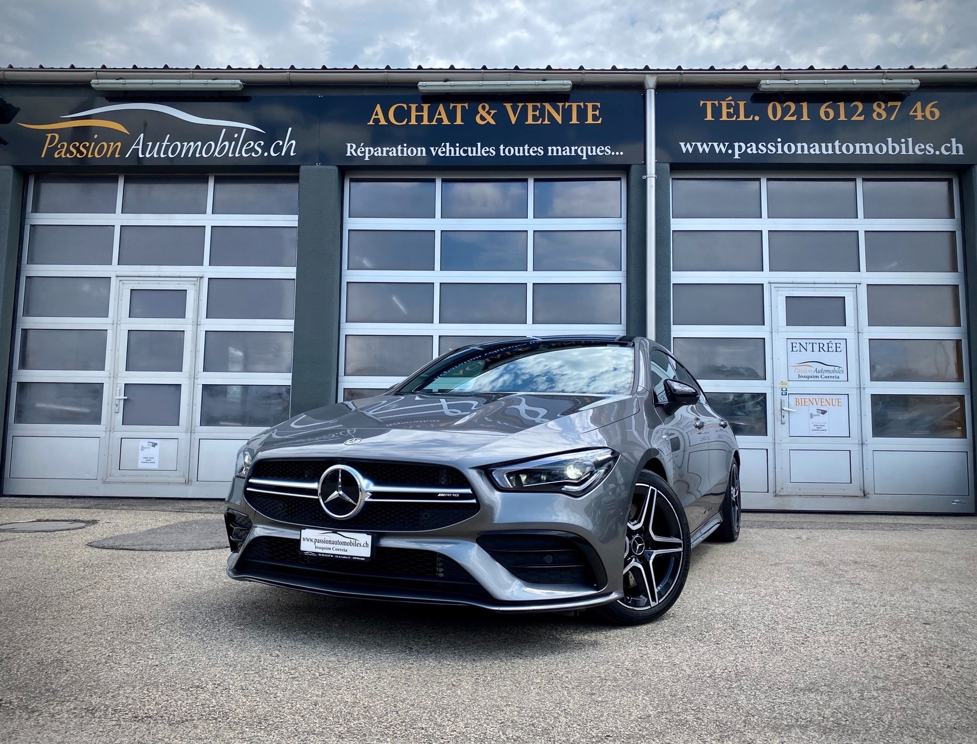 MERCEDES-BENZ CLA Shooting Brake 35 AMG 4Matic 7G-DCT - Véhicule Suisse (CH)