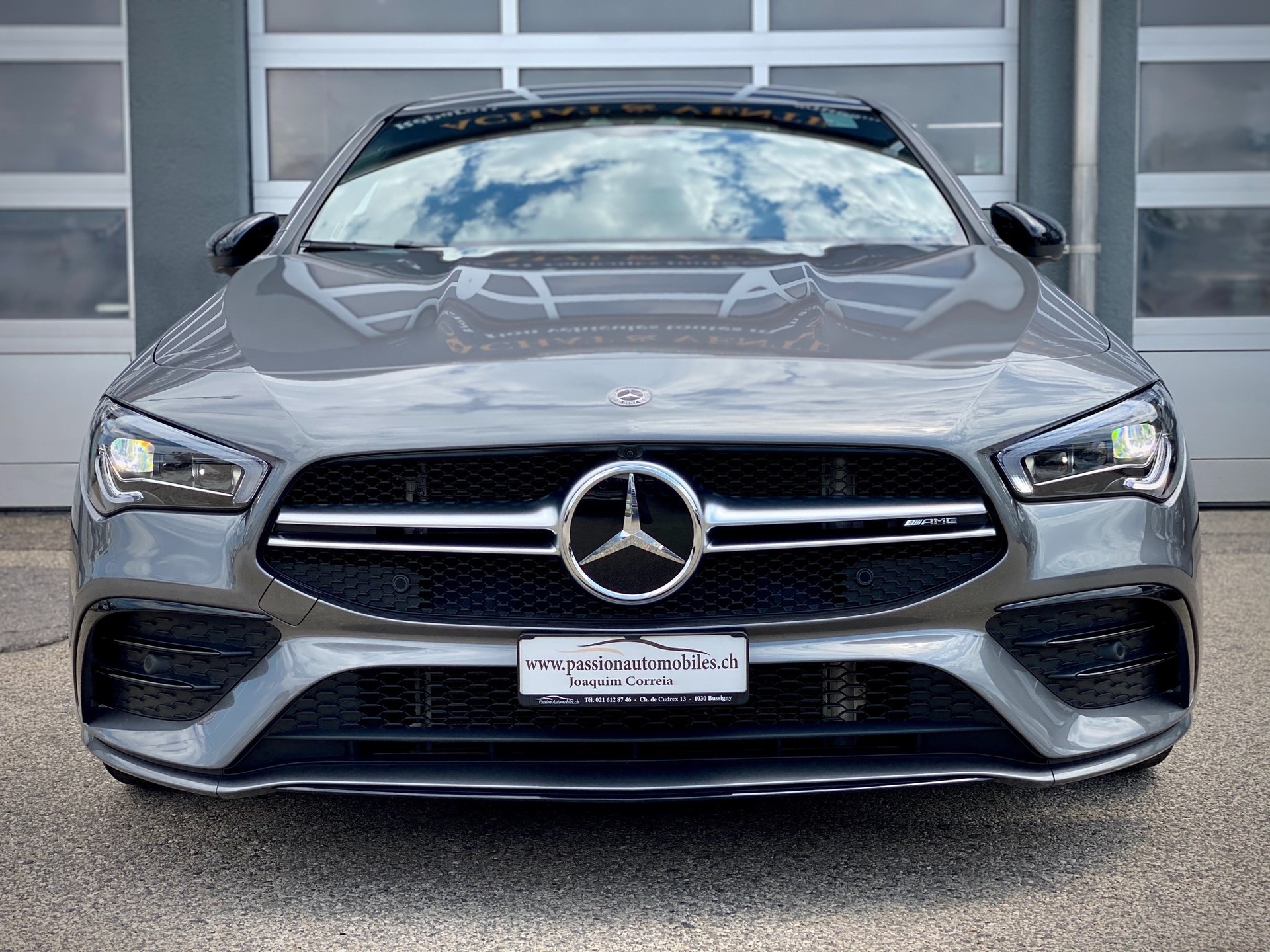 MERCEDES-BENZ CLA Shooting Brake 35 AMG 4Matic 7G-DCT - Véhicule Suisse (CH)-image-1