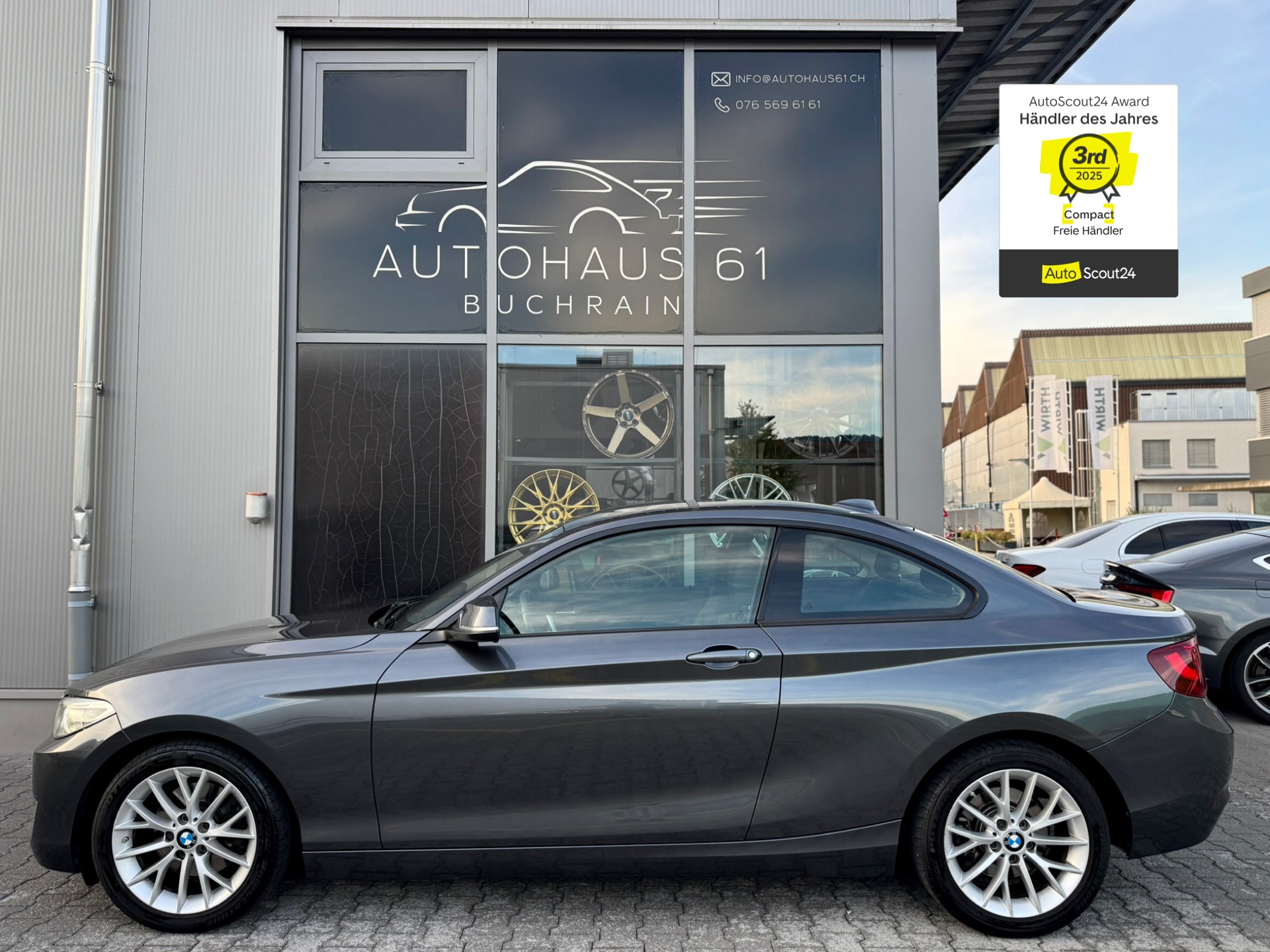 BMW 220i Modern Line Steptronic / ab MFK bei Verkauf-image-0