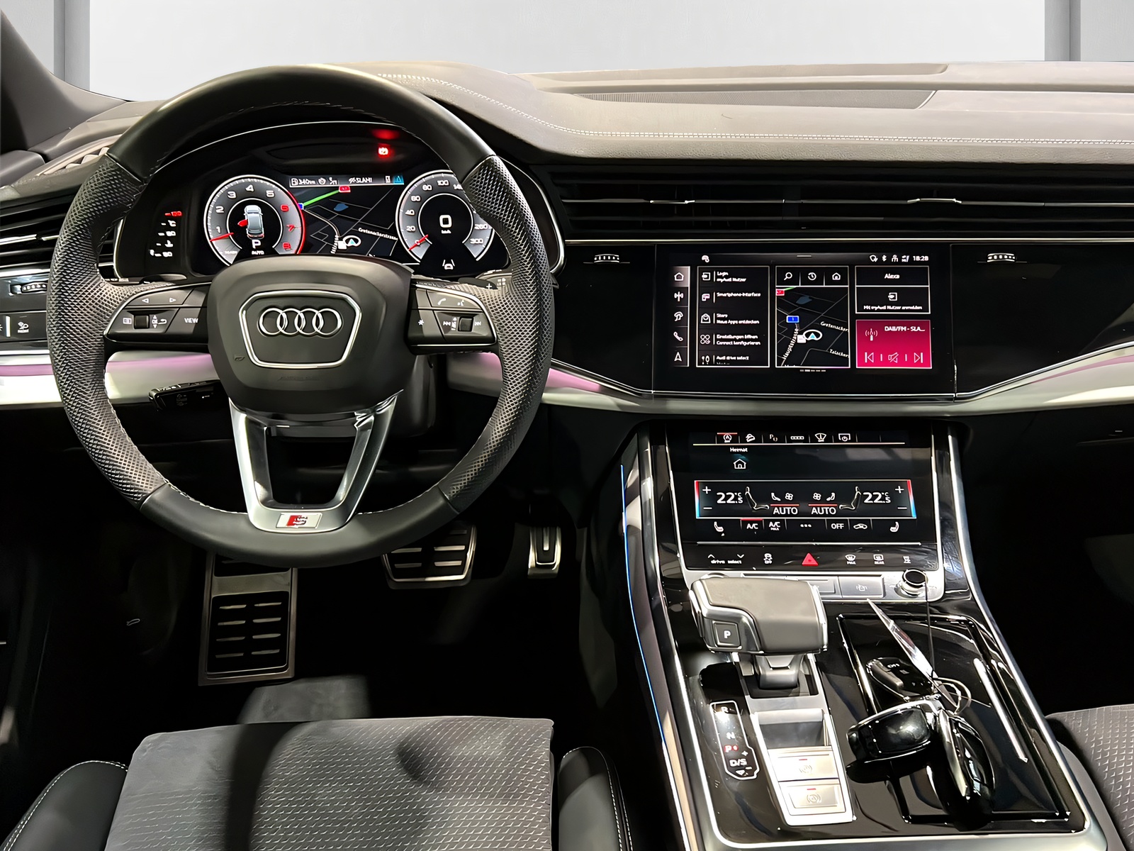 AUDI Q7 SUV TFSI quattro 250 kW S line**5-Jahre Werksgarantie,7-Plätzer,Allradlenkung,Optikpaket,SoH 100%**Top**-image-6
