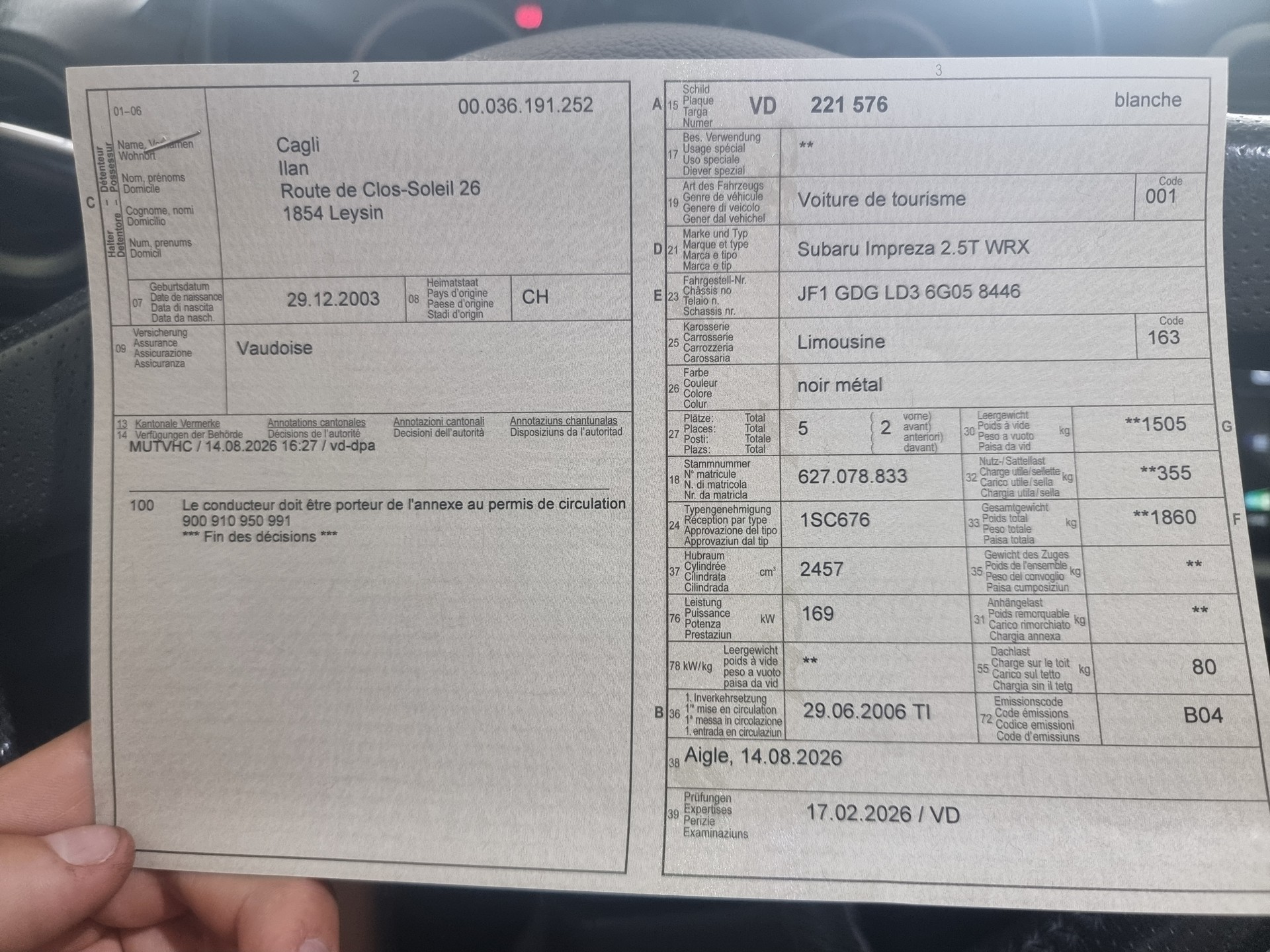 SUBARU 2.5 Turbo WRX-image-8
