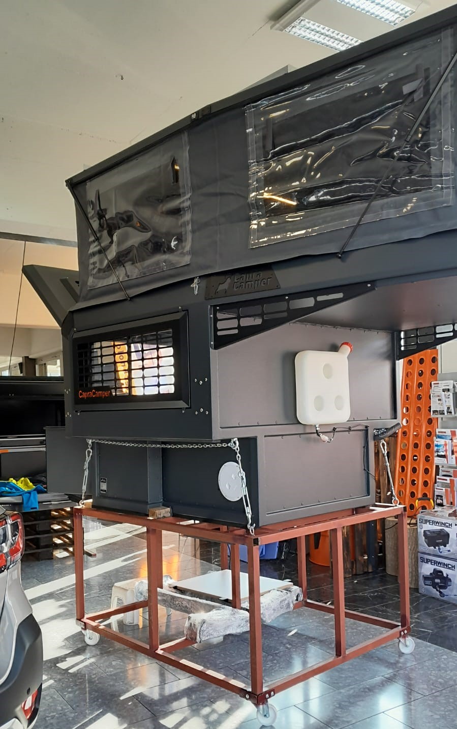 CAPRA CAMPER 3.0 VOLLVERSION AUTARK, 2x Solarpanel, 2x Batterie, LED Komplettbeleutung, 220 Volt Steckdose, Dieselheizung, NEU-image-2