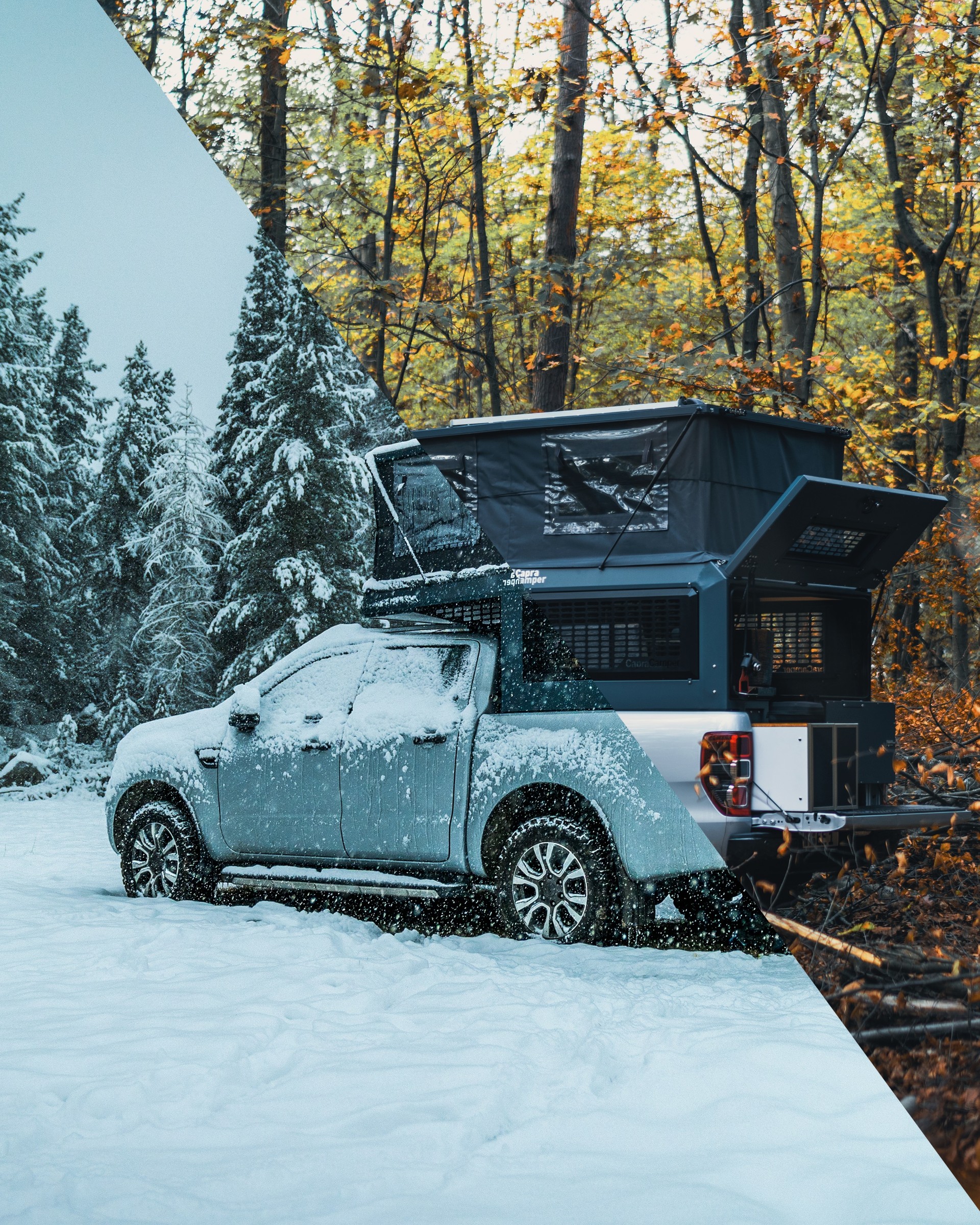 CAPRA CAMPER 3.0 VOLLVERSION AUTARK, 2x Solarpanel, 2x Batterie, LED Komplettbeleutung, 220 Volt Steckdose, Dieselheizung, NEU