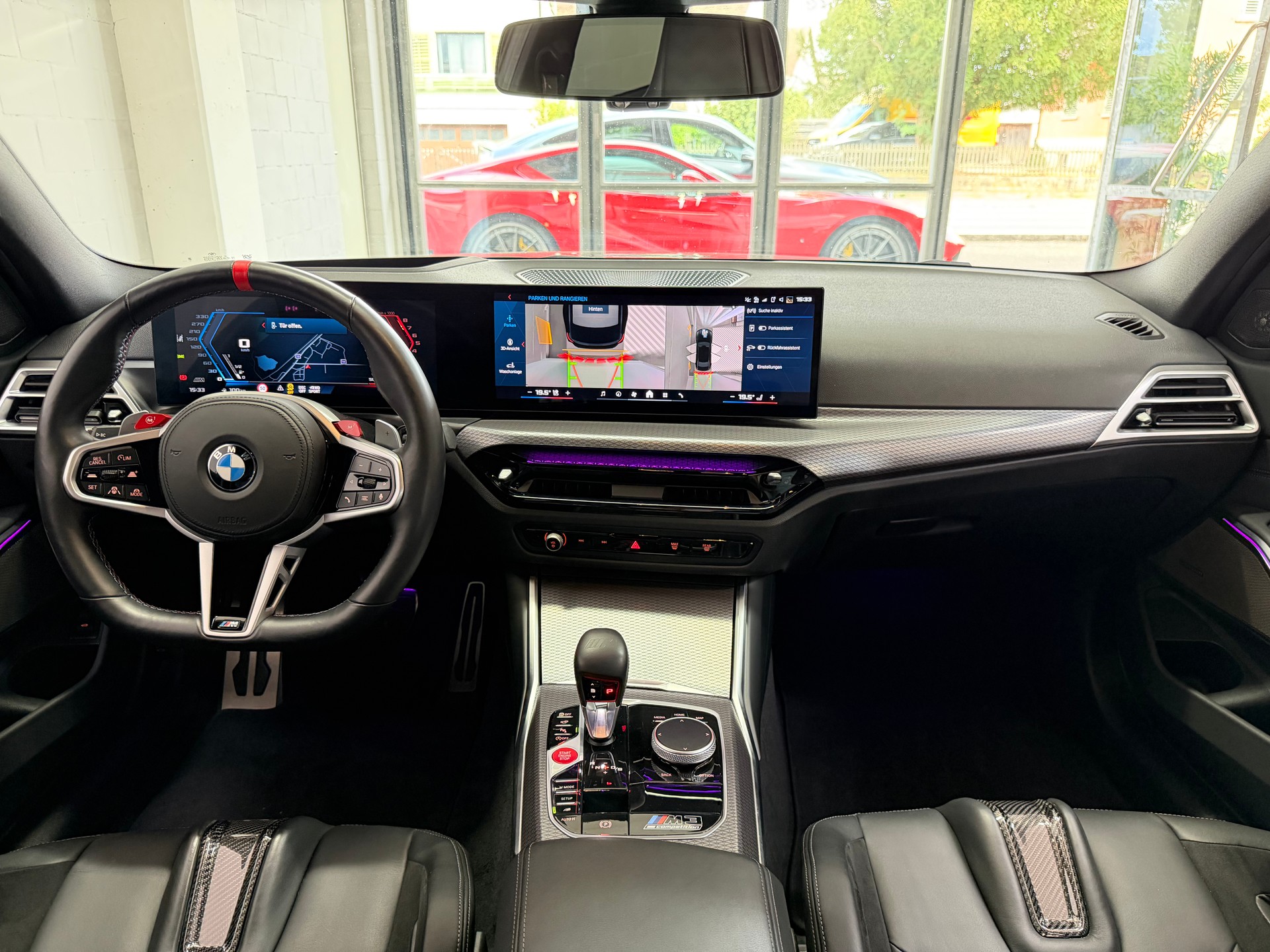 BMW M3 Competition M xDrive * Schalensitze * Carbondach * Headup * Harman Kardon *-image-8