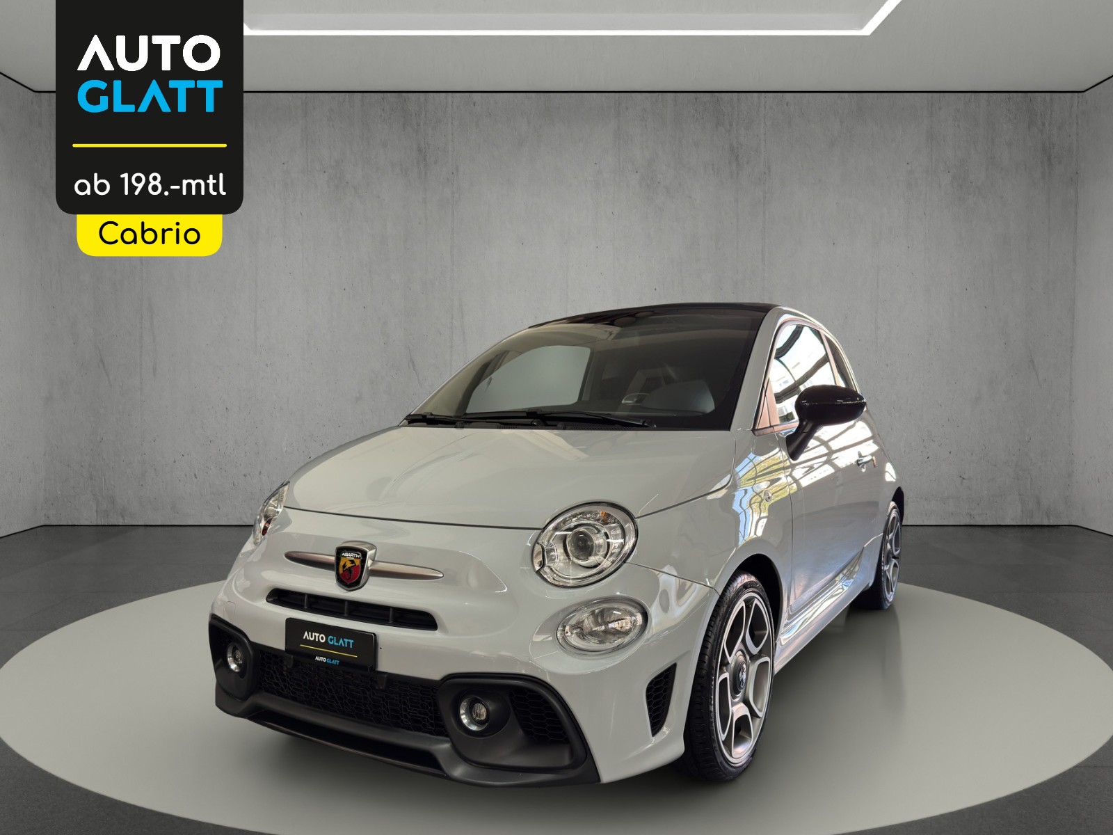 FIAT 595C 1.4 Turbo Abarth "Campovolo Grau-Bi-Xenon"-image-0