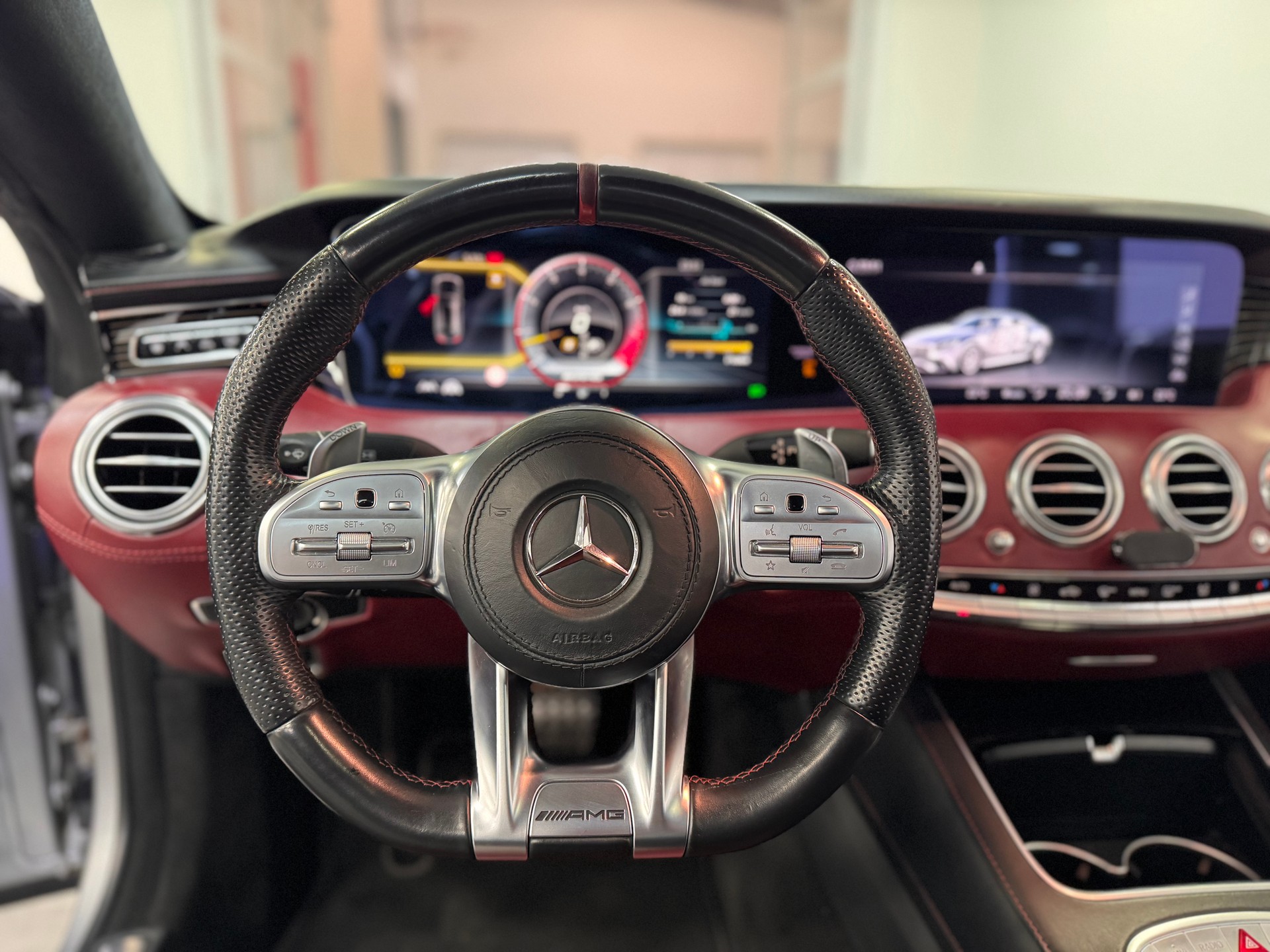 MERCEDES-BENZ S 500 Coupé 4Matic 7G-Tronic *S63 Facelift Umbau / Silber Matt / Night Vision / 3D Burmester Soundsystem / Head-Up / 360 Kamera*-image-10