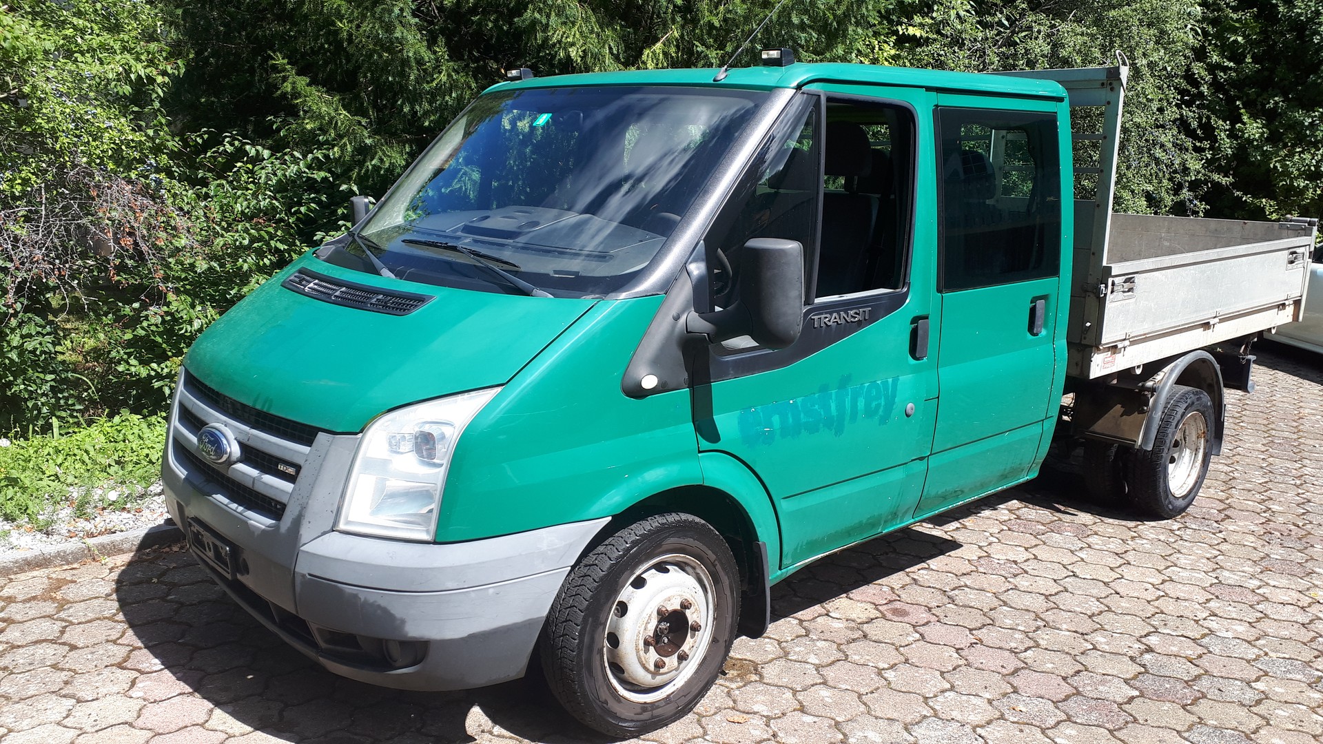 FORD 350 TDCi Doppelkabine mit Kippbrücke-image-1