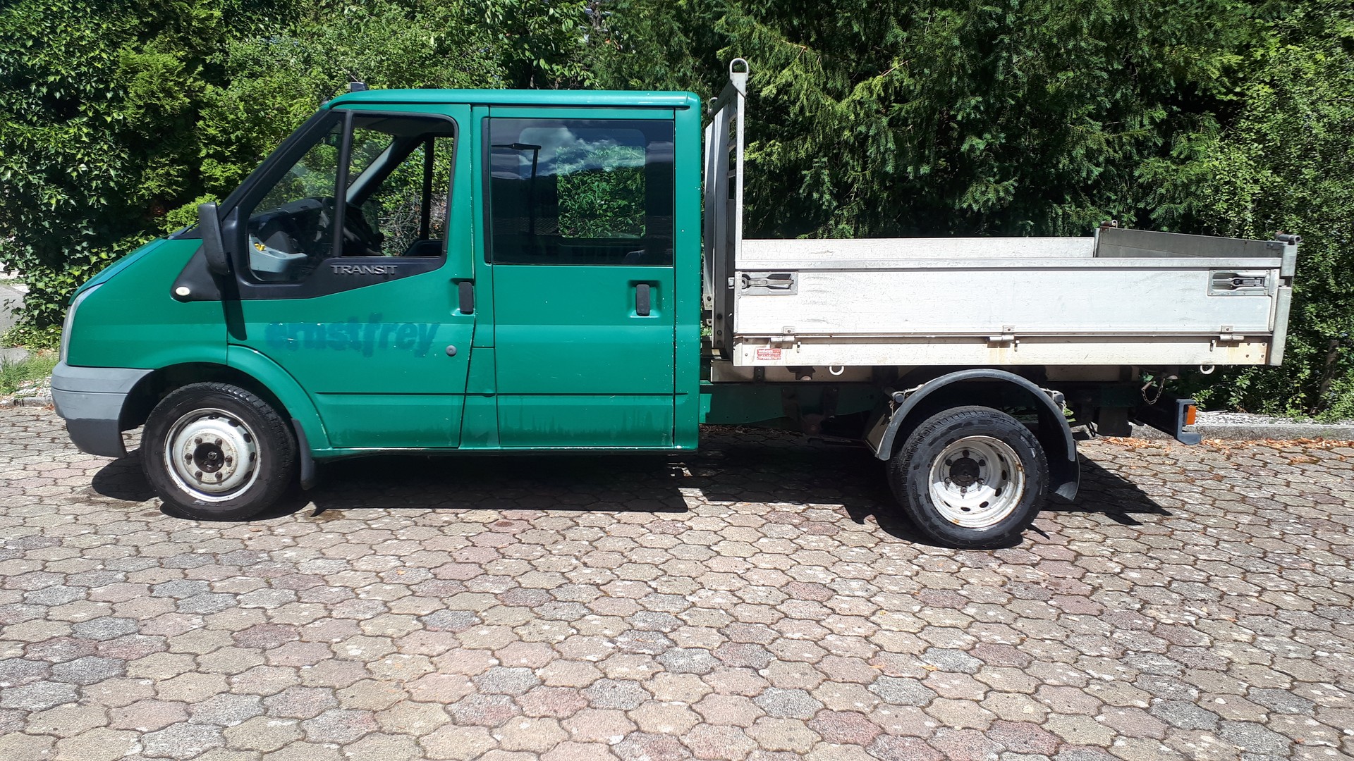 FORD 350 TDCi Doppelkabine mit Kippbrücke-image-0