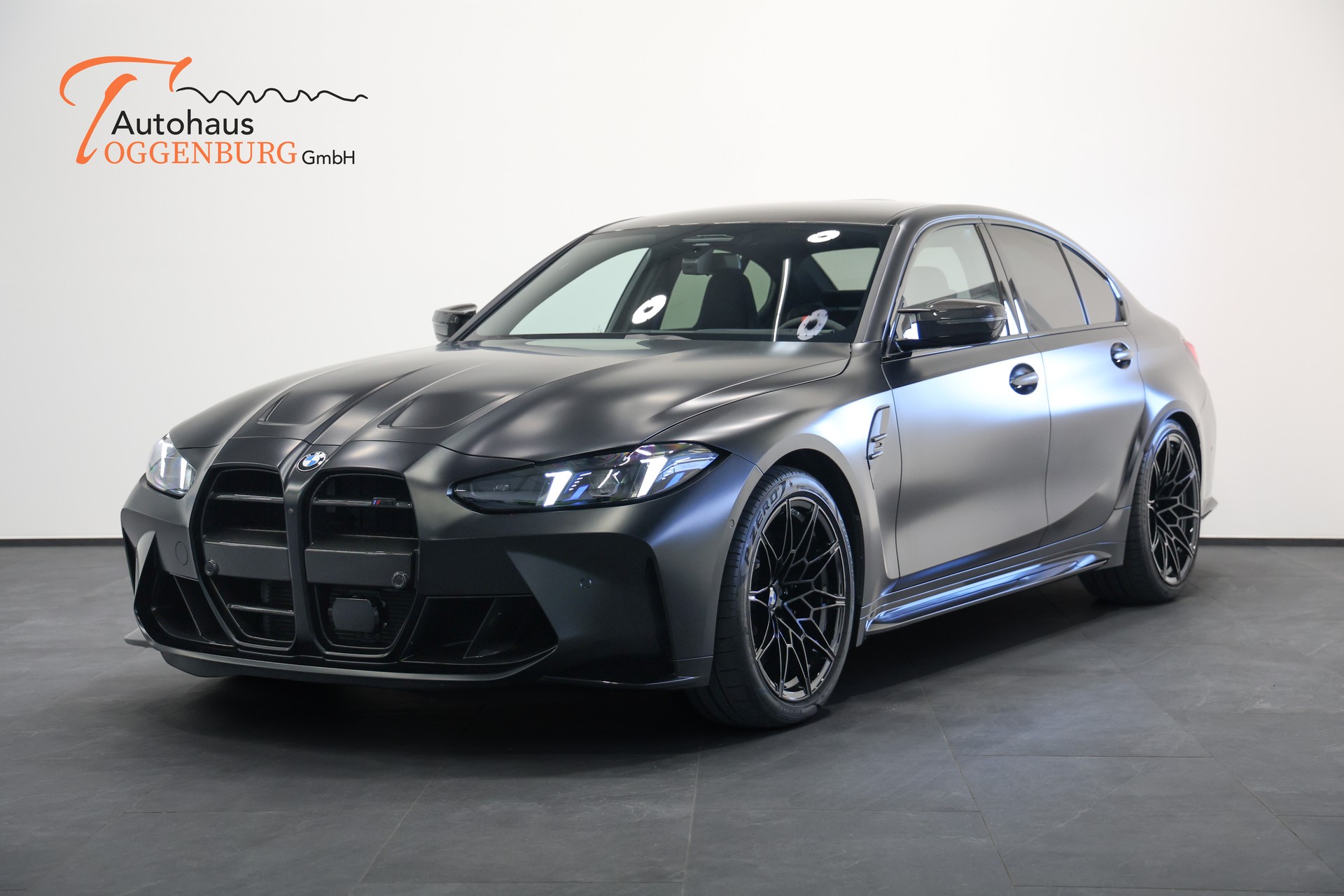 BMW M3 Competition M xDrive *FROZEN BLACK Lackierung*Carbon Schalensitze*BMW Werksgarantie bis 03.2029*-image-1