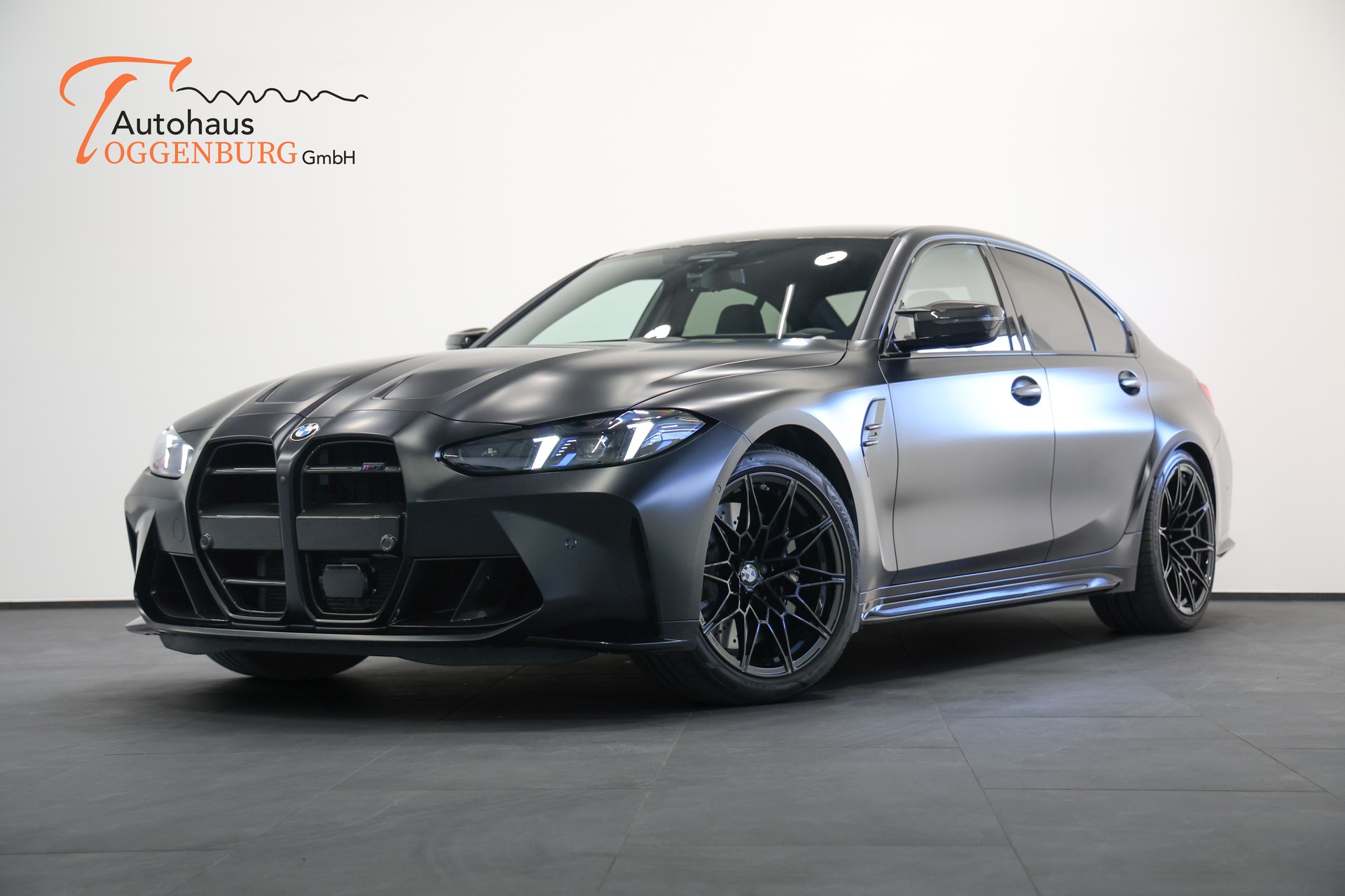 BMW M3 Competition M xDrive *FROZEN BLACK Lackierung*Carbon Schalensitze*BMW Werksgarantie bis 03.2029*-image-2