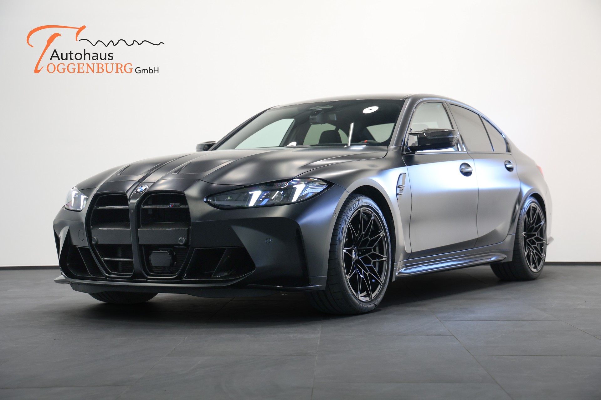 BMW M3 Competition M xDrive *FROZEN BLACK Lackierung*Carbon Schalensitze*BMW Werksgarantie bis 03.2029*-image-3