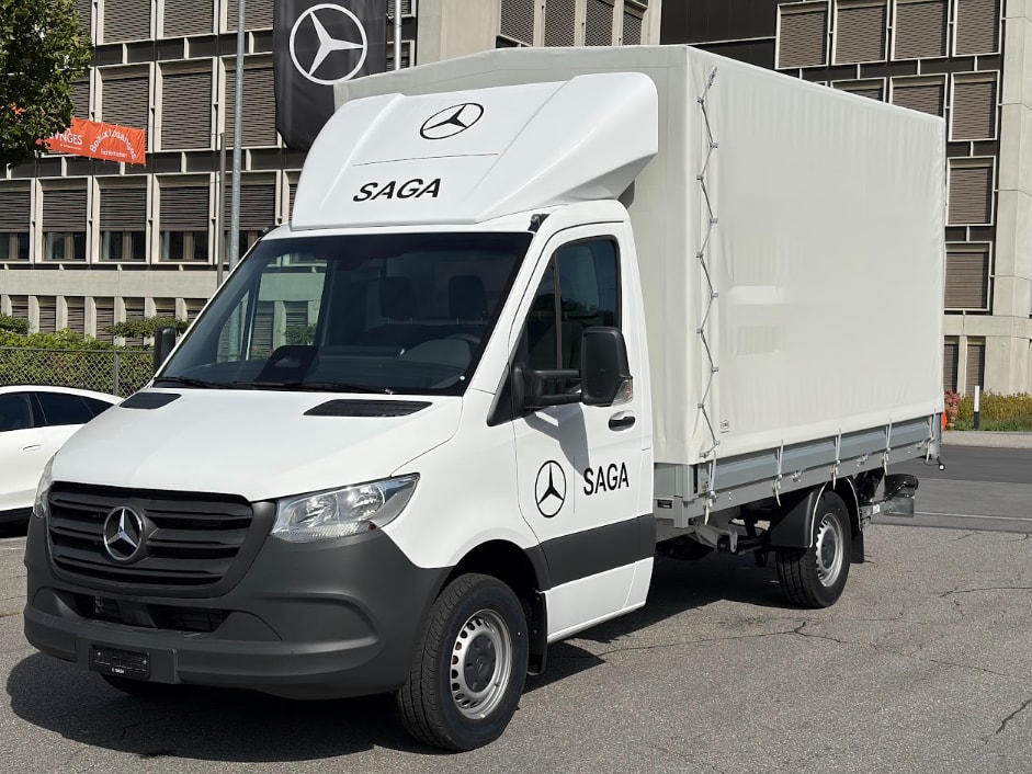 MERCEDES-BENZ Sprinter 317 CDI BASE Blache / Hebebühne-image-2