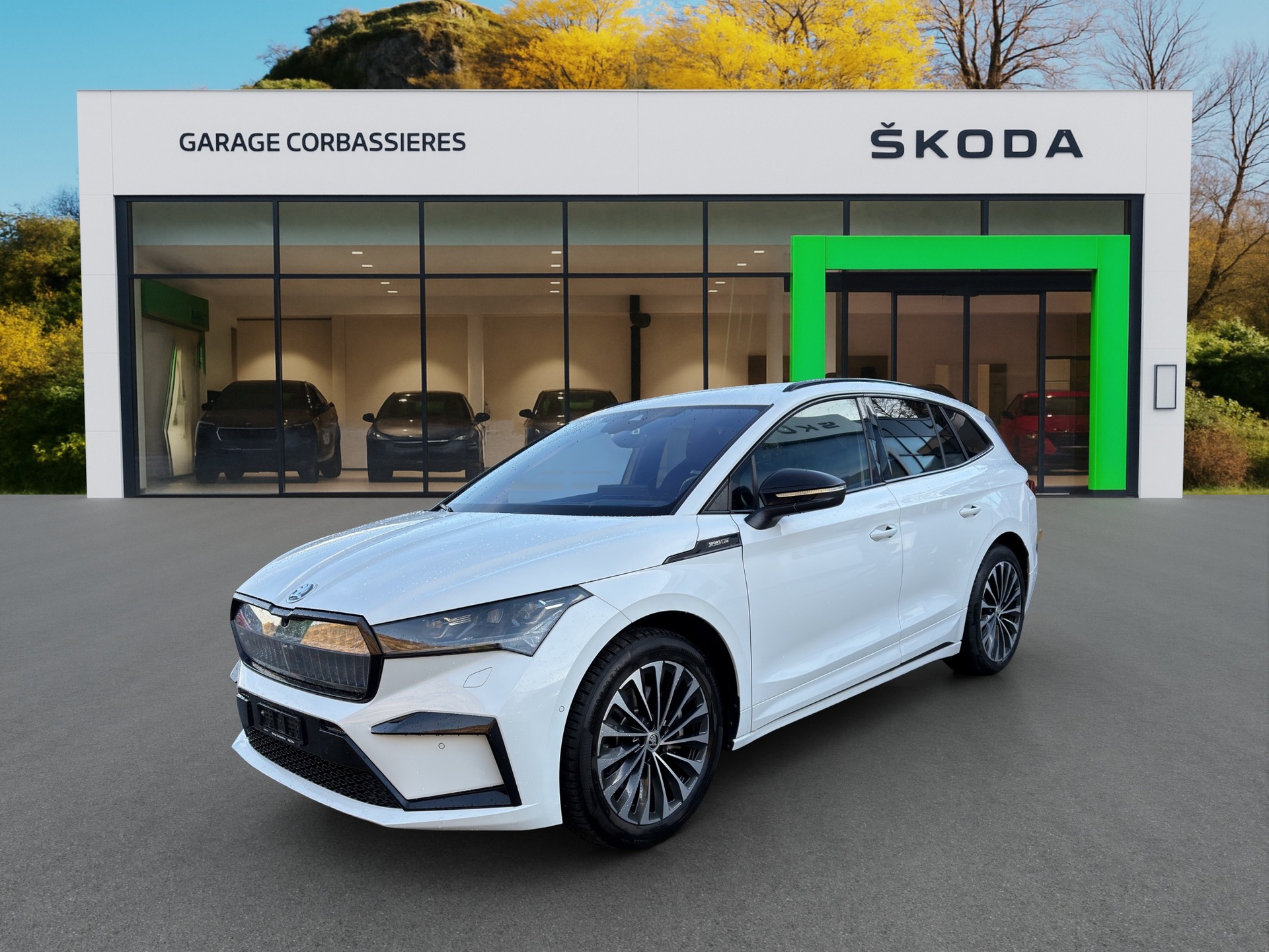 SKODA Enyaq iV 80x SportLine-showroom-element-1