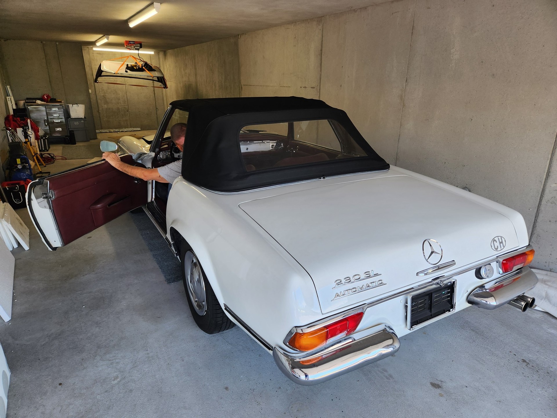 MERCEDES-BENZ SL 230 Cabriolet Pagode-image-8