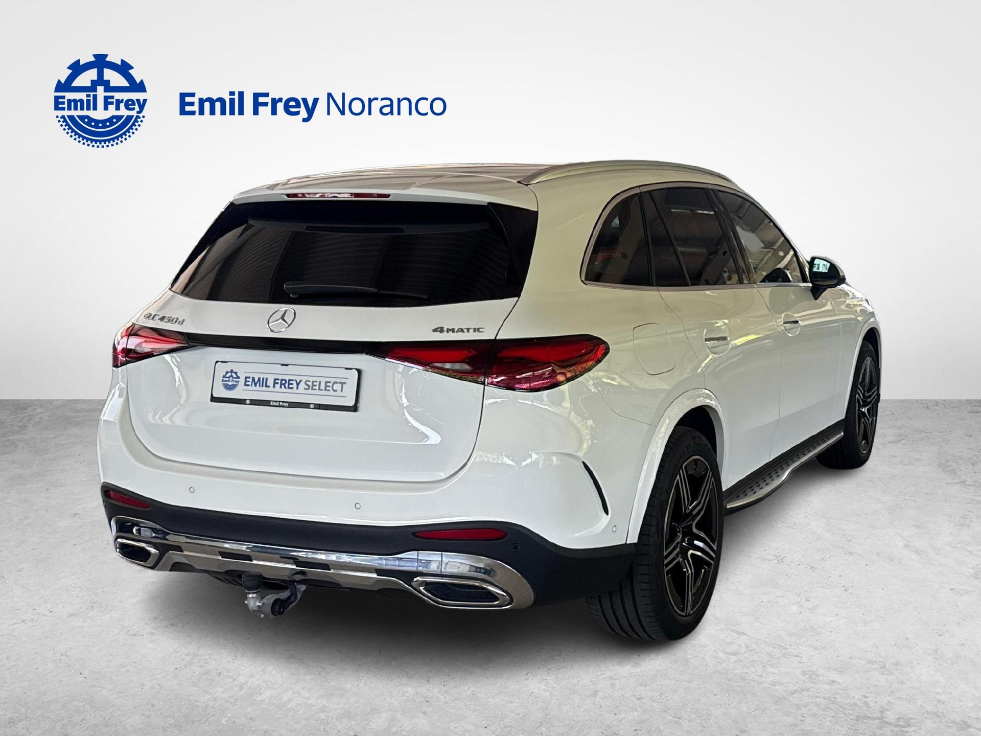 MERCEDES-BENZ GLC 450 d AMG Line 4matic - Gancio traino elettrico e Pneumatici invernali inclusi-image-4