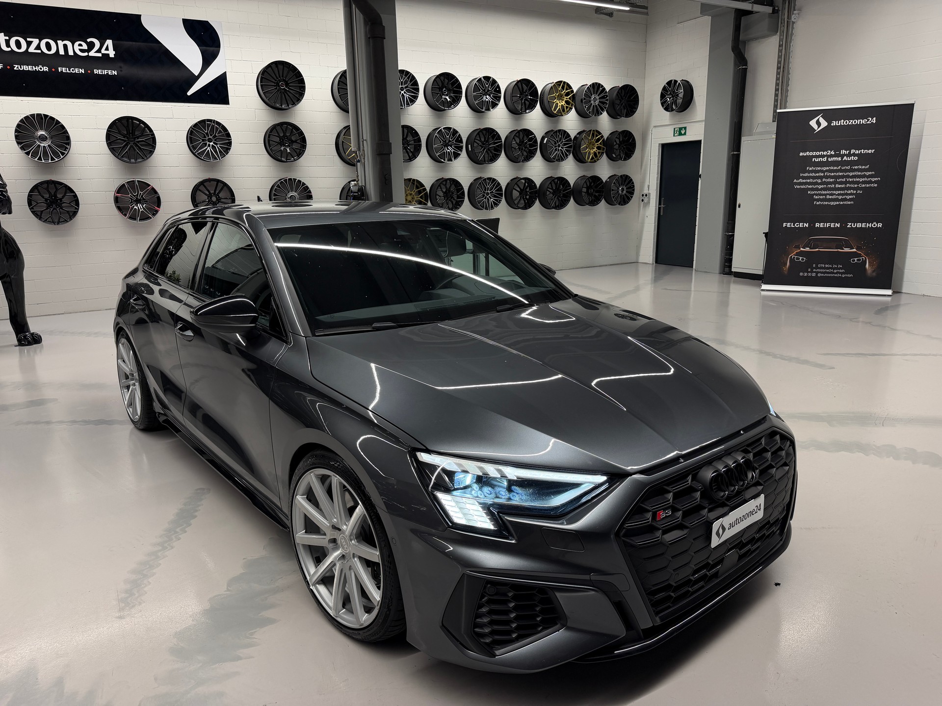 AUDI S3 Sportback 2.0 TFSI quattro S-Tronic *ABT Tuning 370PS*CH-Auto*Frisch ab MFK*Garantie*H&R Federn-image-5