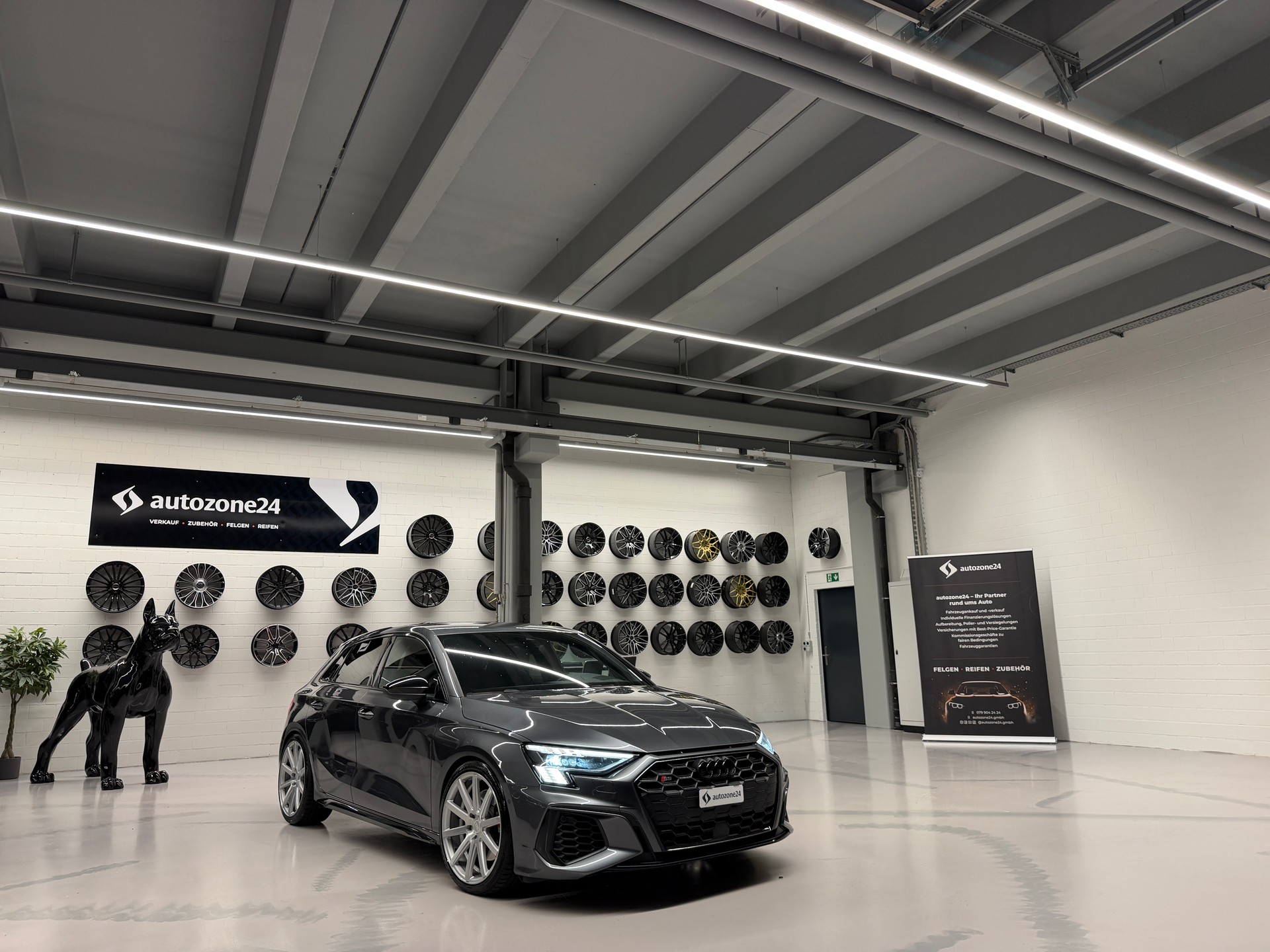 AUDI S3 Sportback 2.0 TFSI quattro S-Tronic *ABT Tuning 370PS*CH-Auto*Frisch ab MFK*Garantie*H&R Federn-image-2