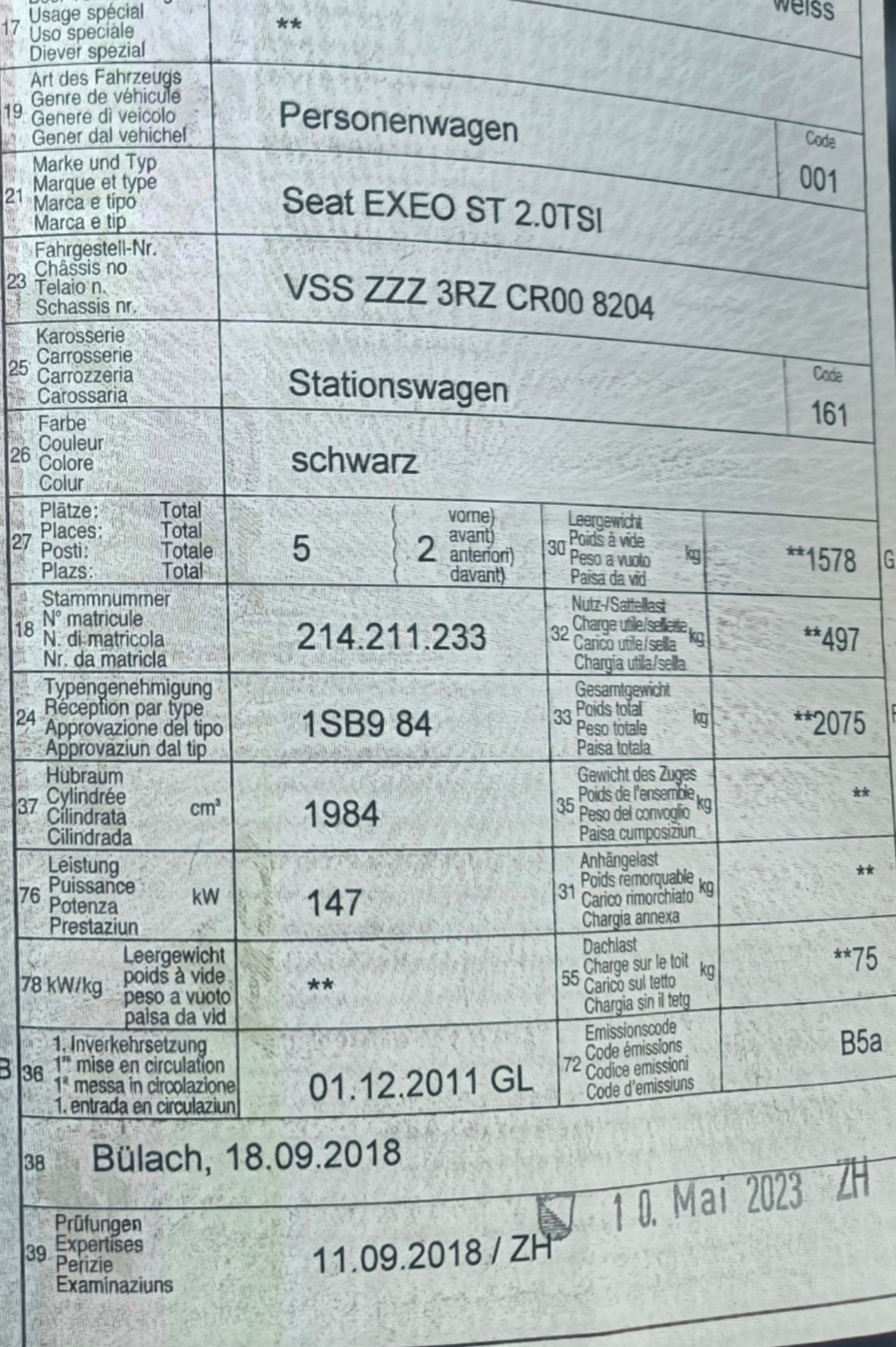 SEAT Exeo ST 2.0 TSI Sport multitronic-image-11