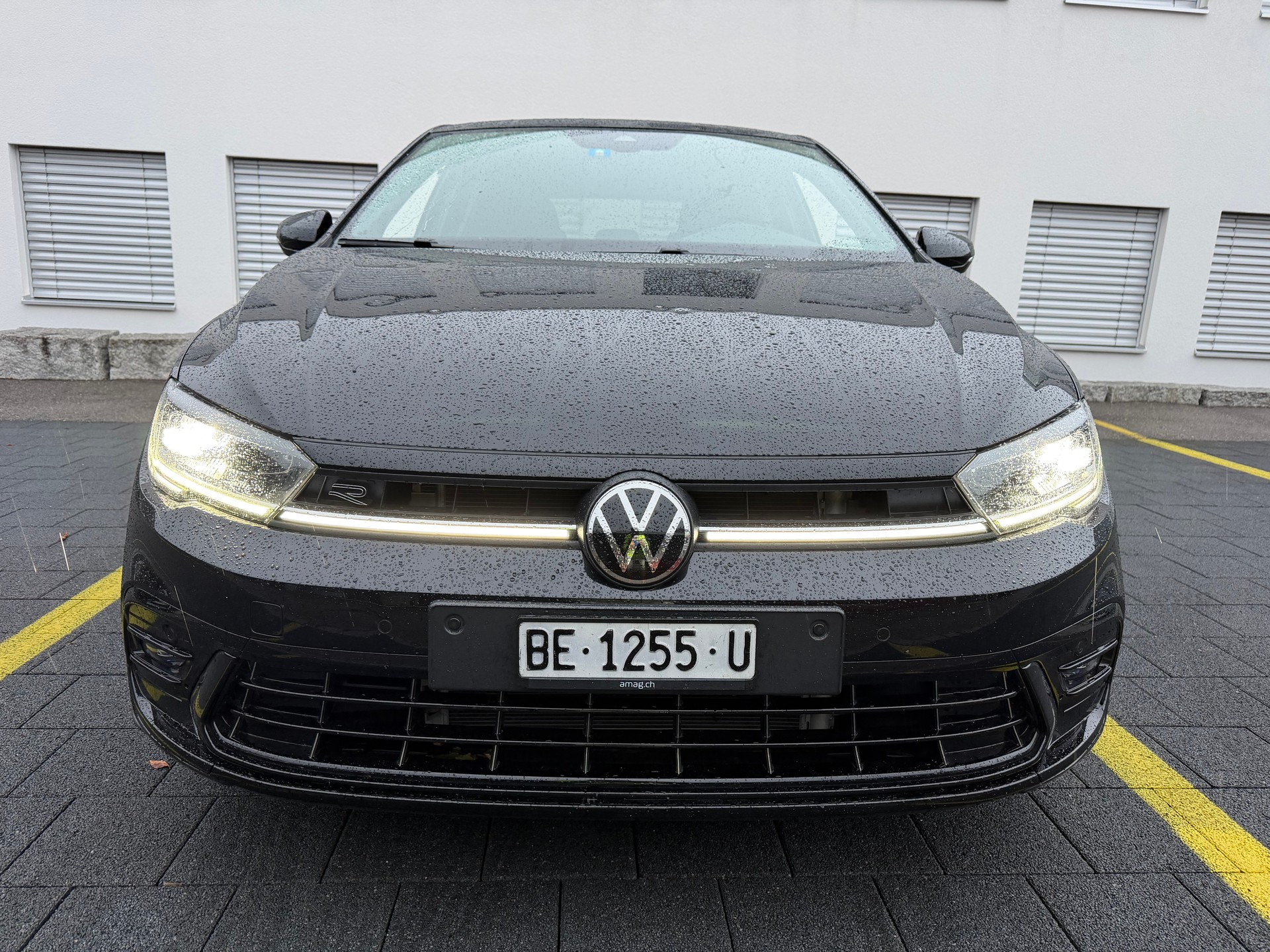 VW HAGELSCHADEN..."R-LINE" POLO 1.0 TSI "115 PS" DSG "AUTOMAT" CH WAGEN VOLL OPTIONEN !! CH VOLLGARANTIE !! MIT NEUEN WINTERRÄDER.
