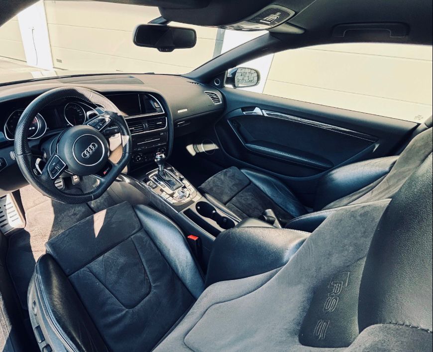AUDI RS5 mit MILLTEK Auspuffanlage (klappengesteuert), tiefergelegt, 8-fach Bereifung + Felgen, Bremsen vorne neu-image-6
