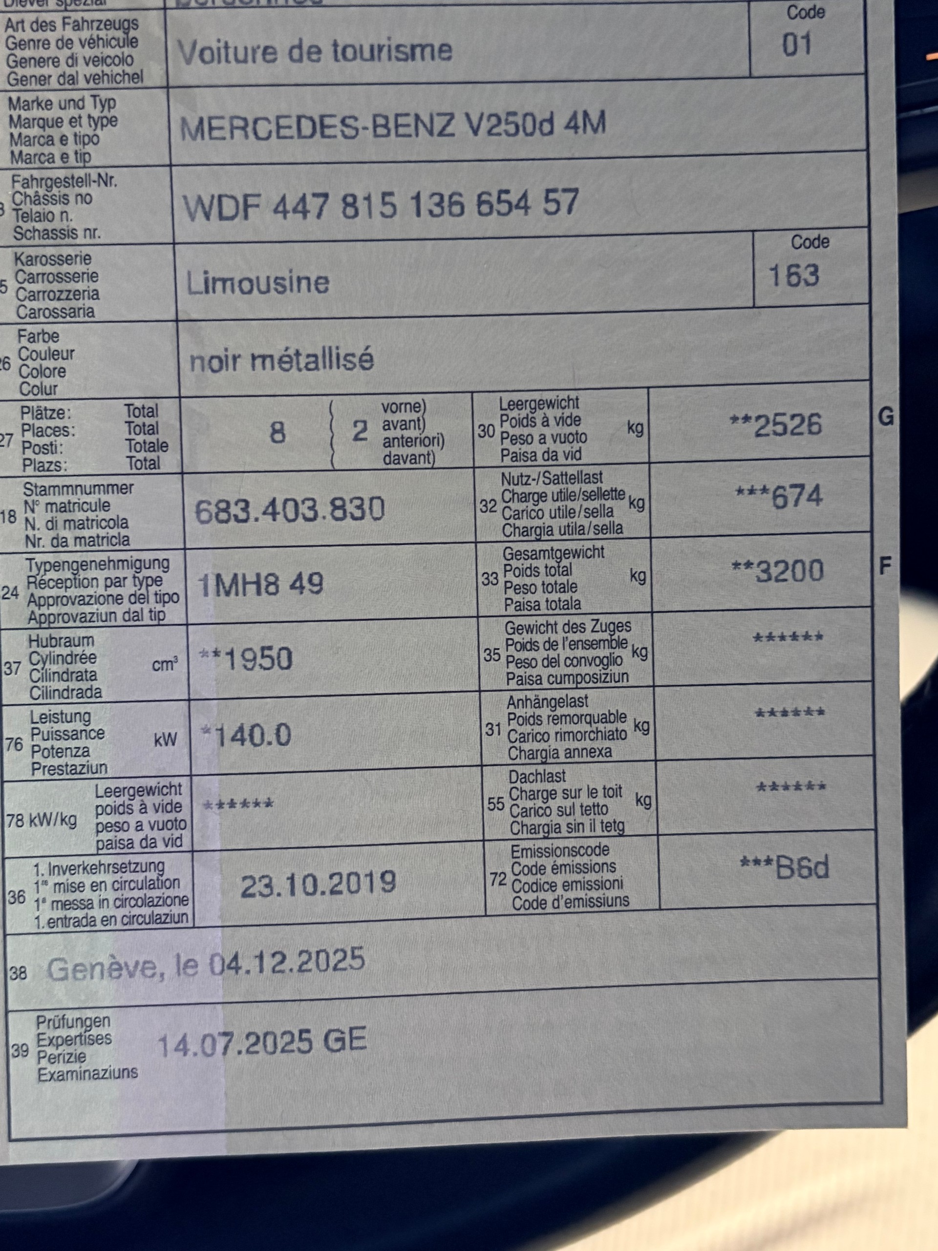 MERCEDES-BENZ V 250 d extralang Avantgarde 4Matic 9G-Tronic-image-13